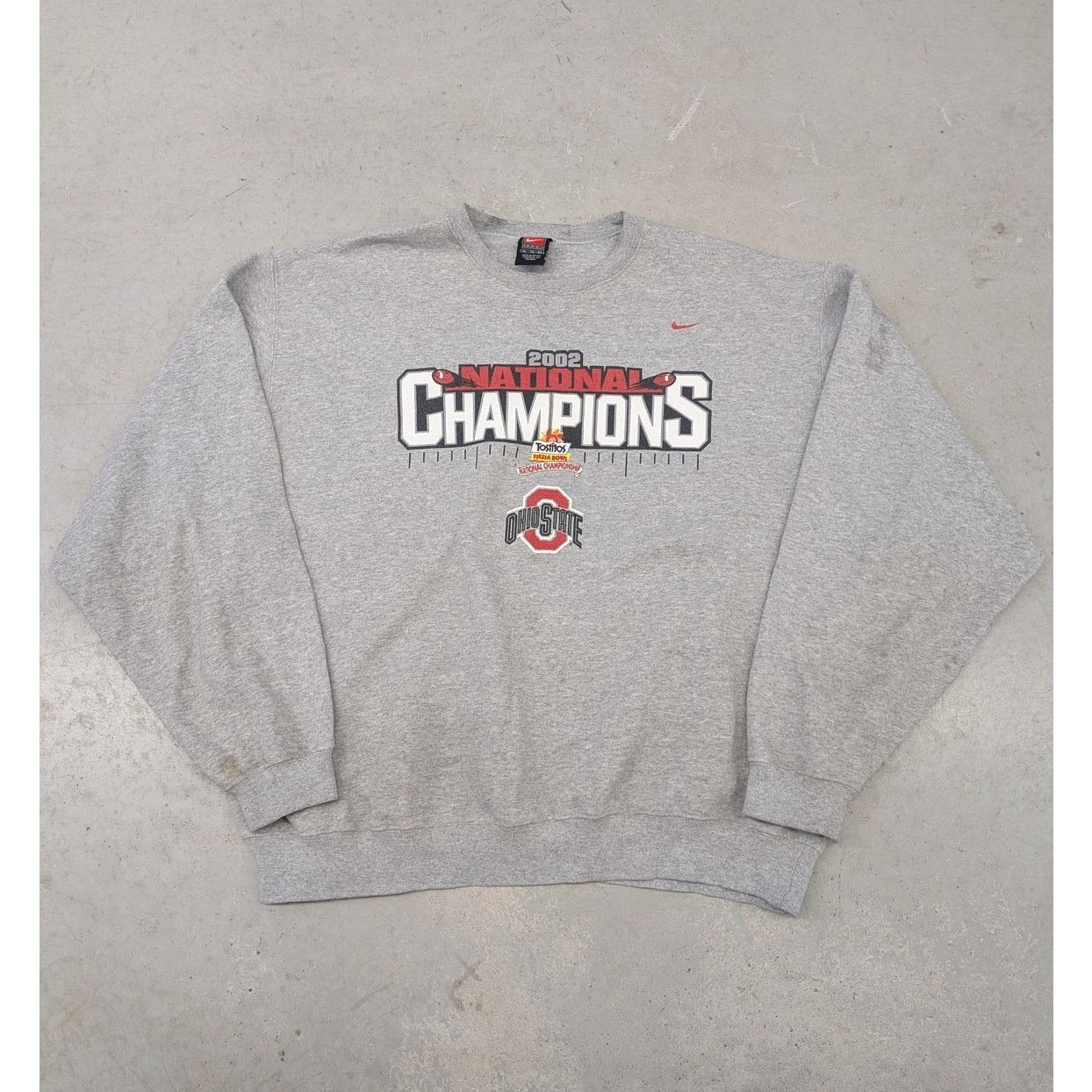 NFL × Nike × Vintage Y2K 2002 Ohio State National Champions Nike crewneck sweater Size US XL / EU 56 / 4 - 1 Thumbnail