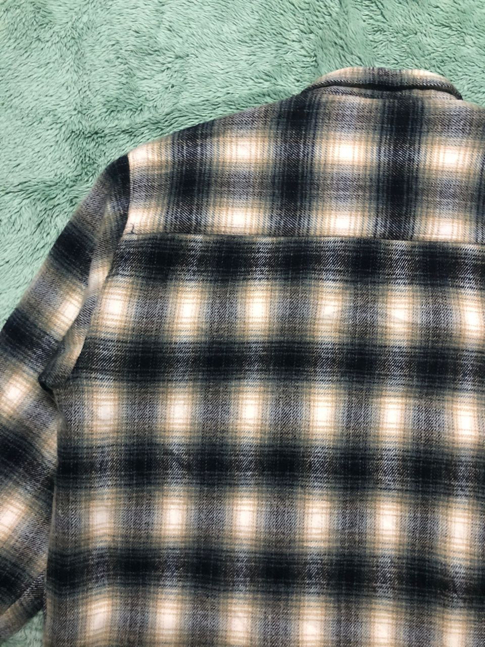 Japanese Brand Vtg Shadows Plaid Machope Mind Flannel Sherpa Lined Jacket Size US L / EU 52-54 / 3 - 10 Thumbnail