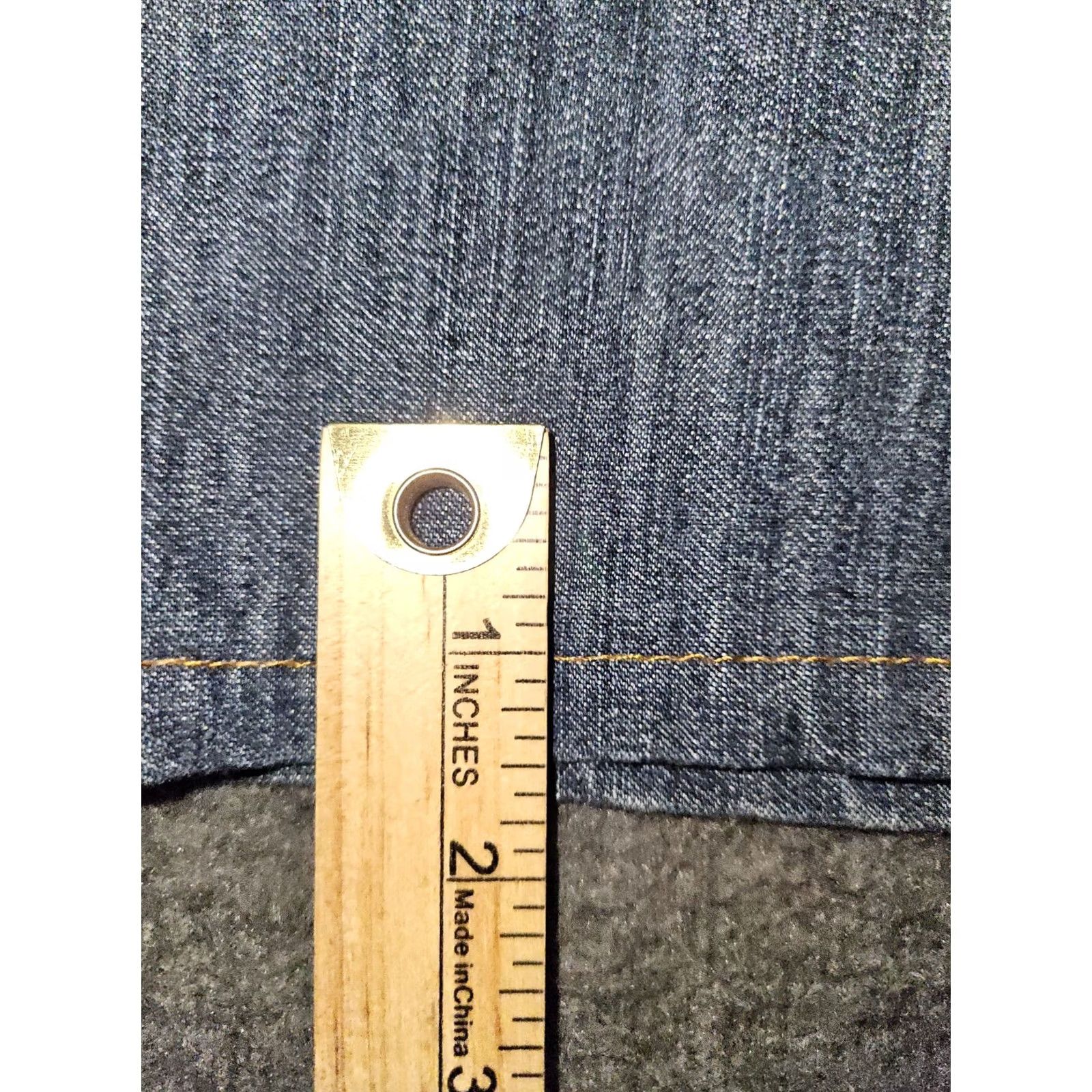 The Territory Ahead Territory Ahead Jeans Straight Leg 33x30 Denim Blue Men Regular Waist 90s Logo Used Size US 33 - 6 Thumbnail