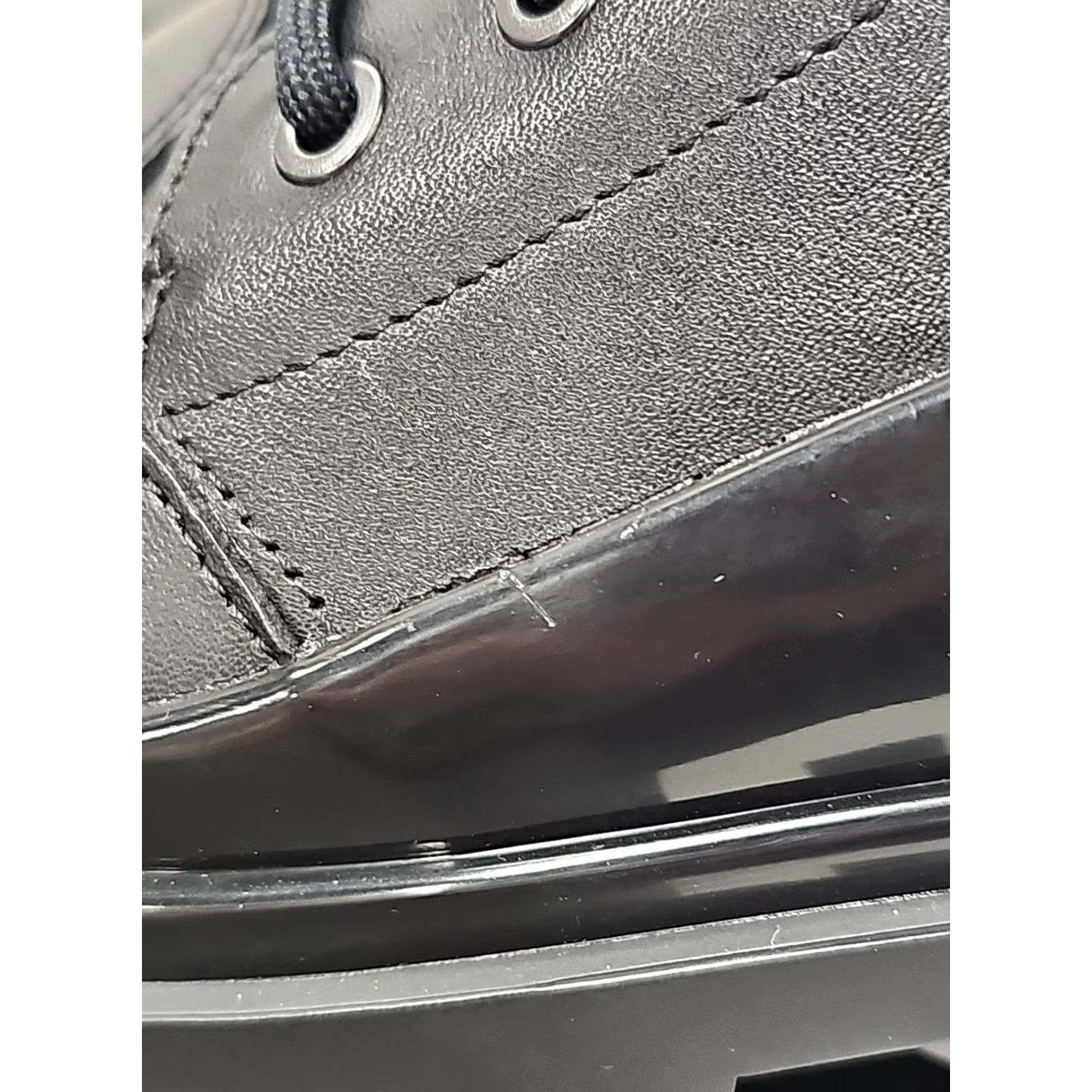 Vintage BOSS Boots Mens Leather Ankle Boots Mid-Calf 10 Black Leather Boss MENS Model Size US 10 / EU 43 - 3 Thumbnail