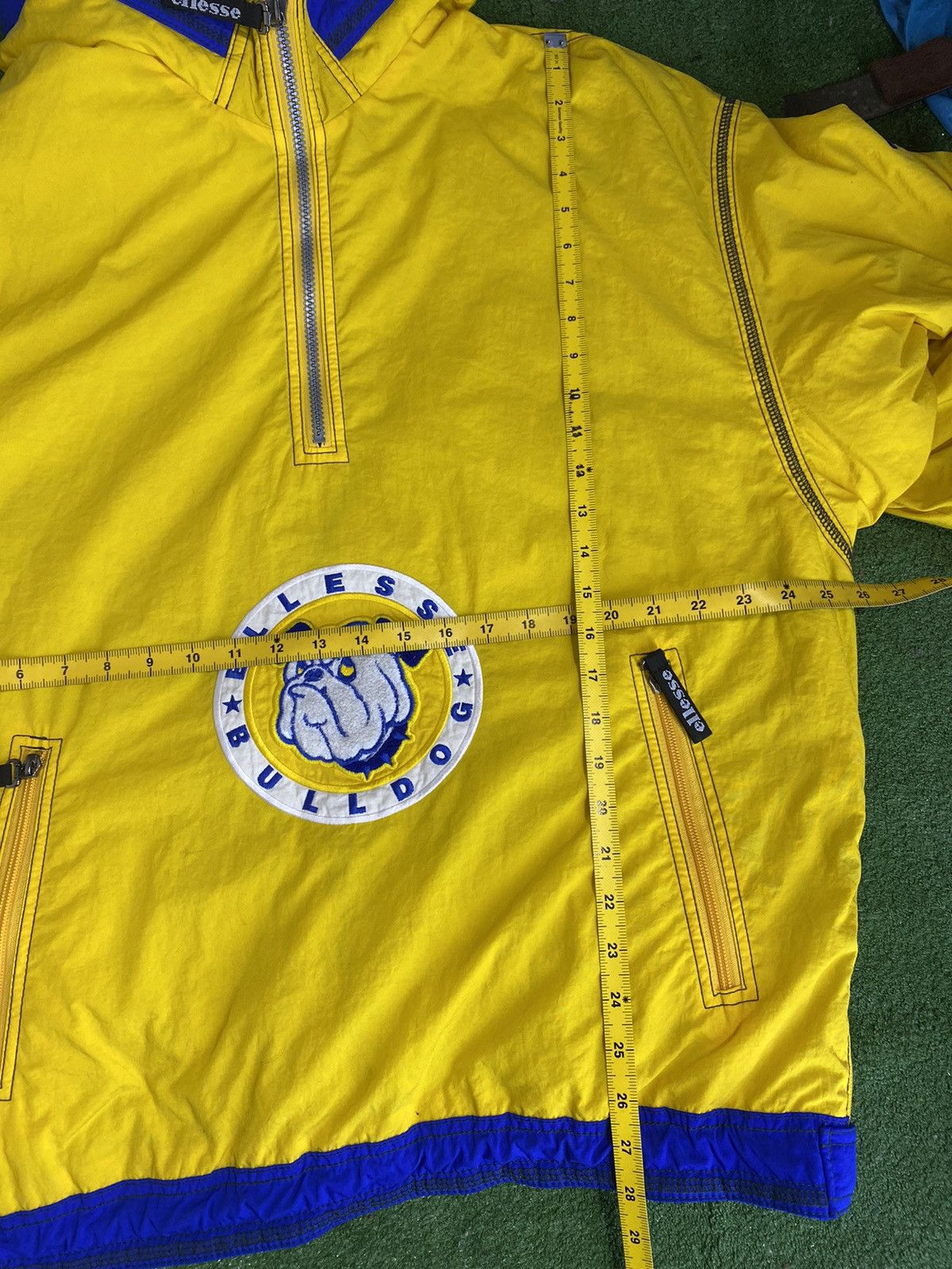 Ellesse VINTAGE ELLESSE BULLDOG ITALY HALF ZIPPER JACKET Size US M / EU 48-50 / 2 - 13 Thumbnail
