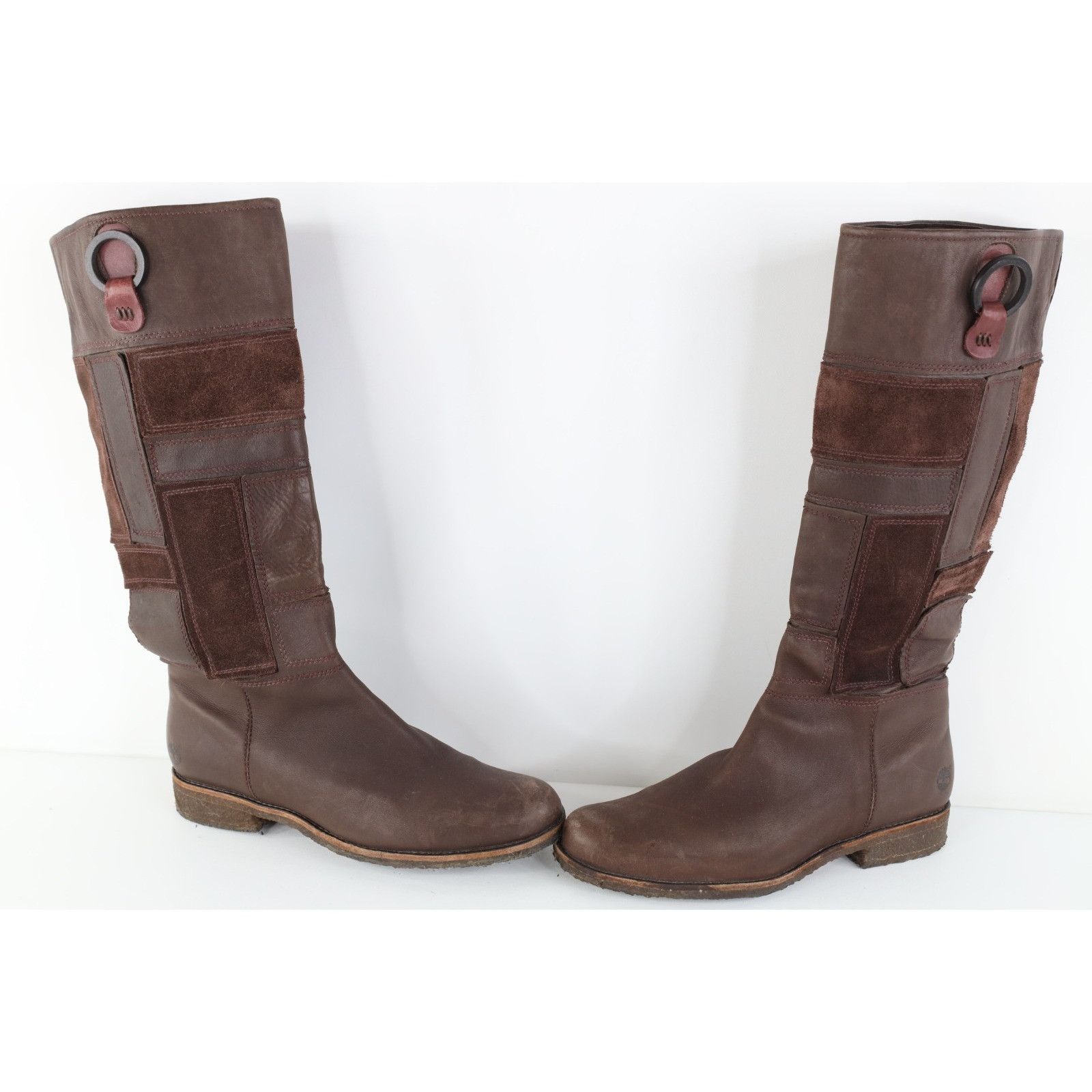 Timberland Vintage 90s Y2K Timberland Suede Leather Riding Boots Size US 10 / IT 40 - 1 Thumbnail