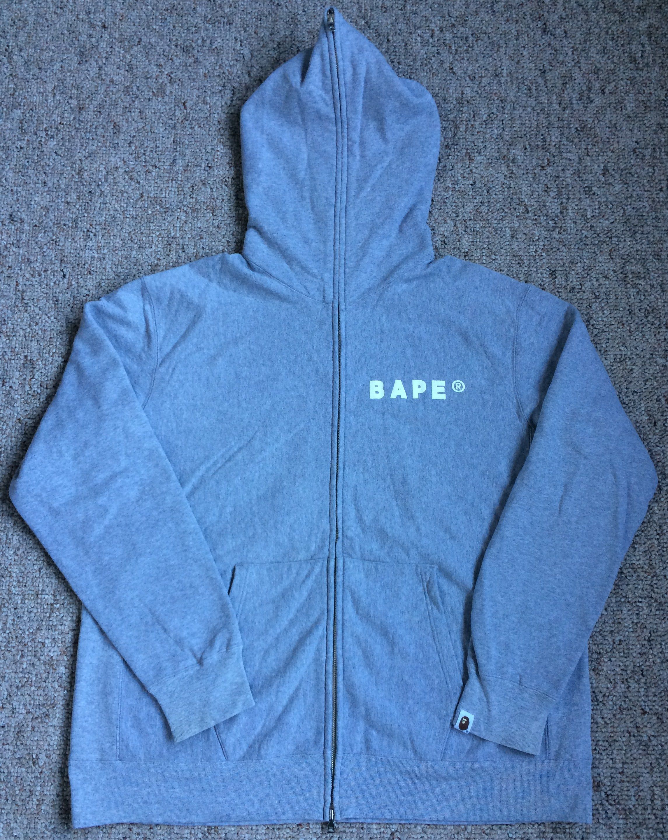 Bape OG Bape "Ape is Bathing" Full Zip Hoodie size XL Size US XL / EU 56 / 4 - 5 Thumbnail