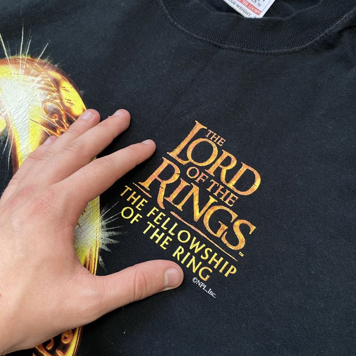 Vintage Vintage RARE The Lord Of The Rings 90’s Big Logo movie tee Size US XL / EU 56 / 4 - 3 Thumbnail