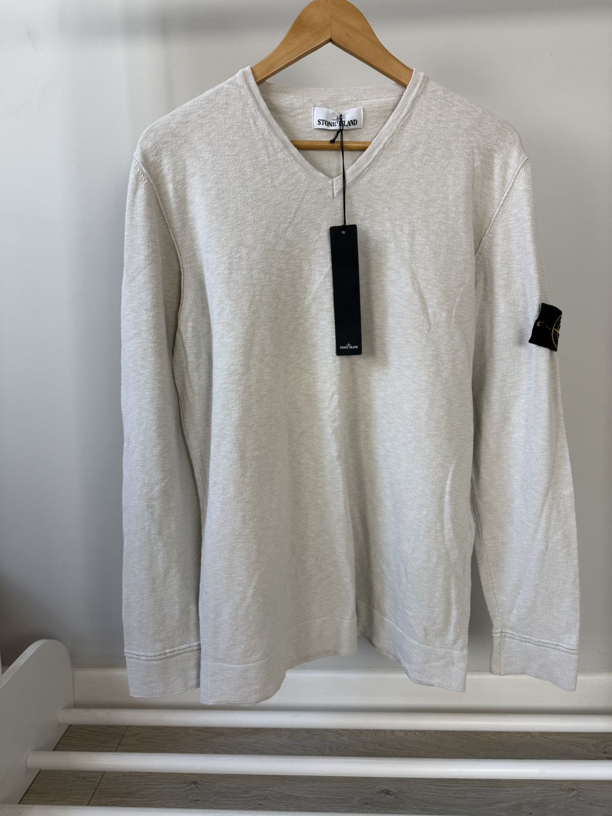 Stone Island Stone Island V neck Sweater Size US XL / EU 56 / 4 - 1 Thumbnail
