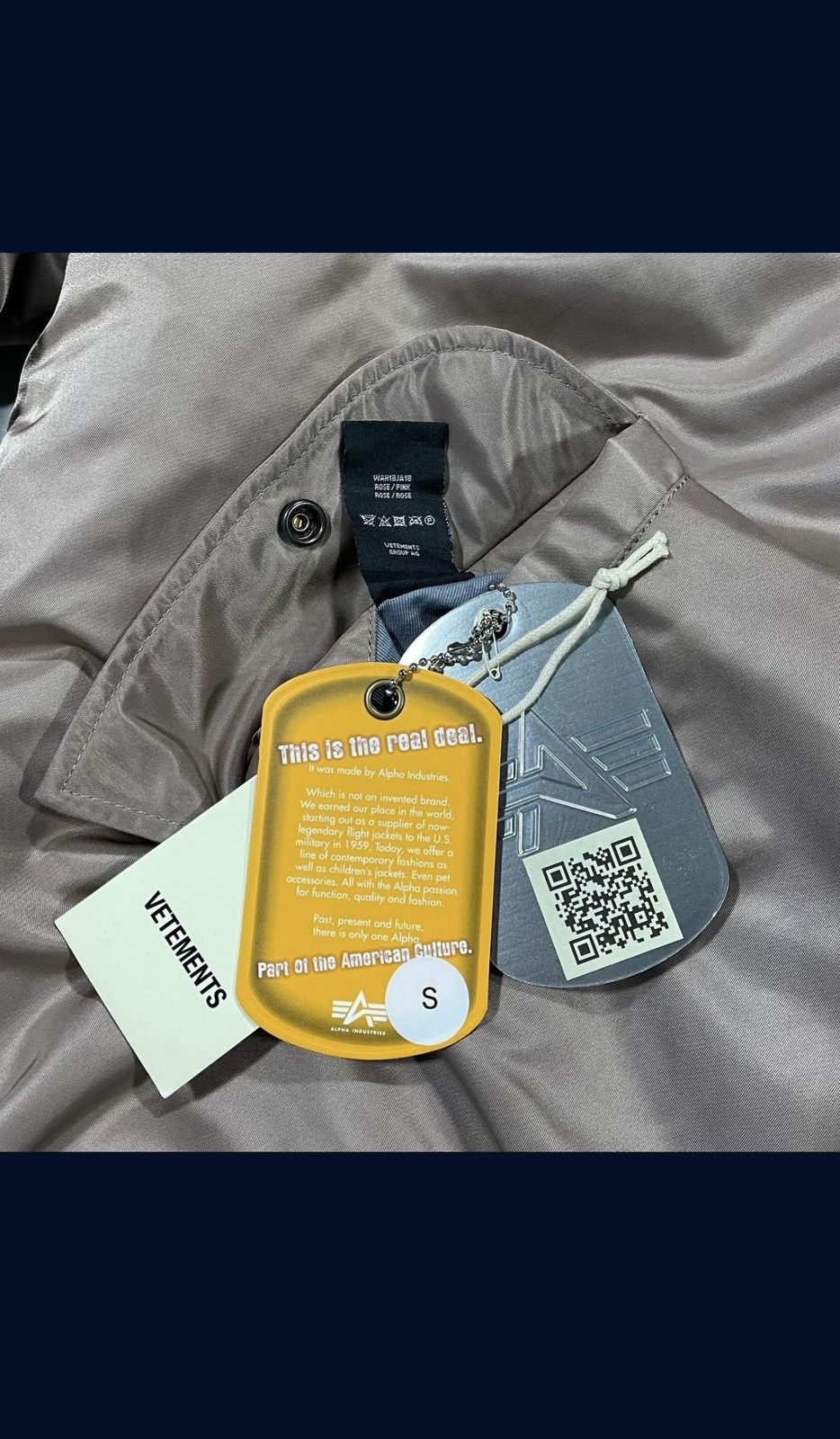 Vetements Vetements Alpha Industries Bomber Size US S / EU 44-46 / 1 - 7 Thumbnail