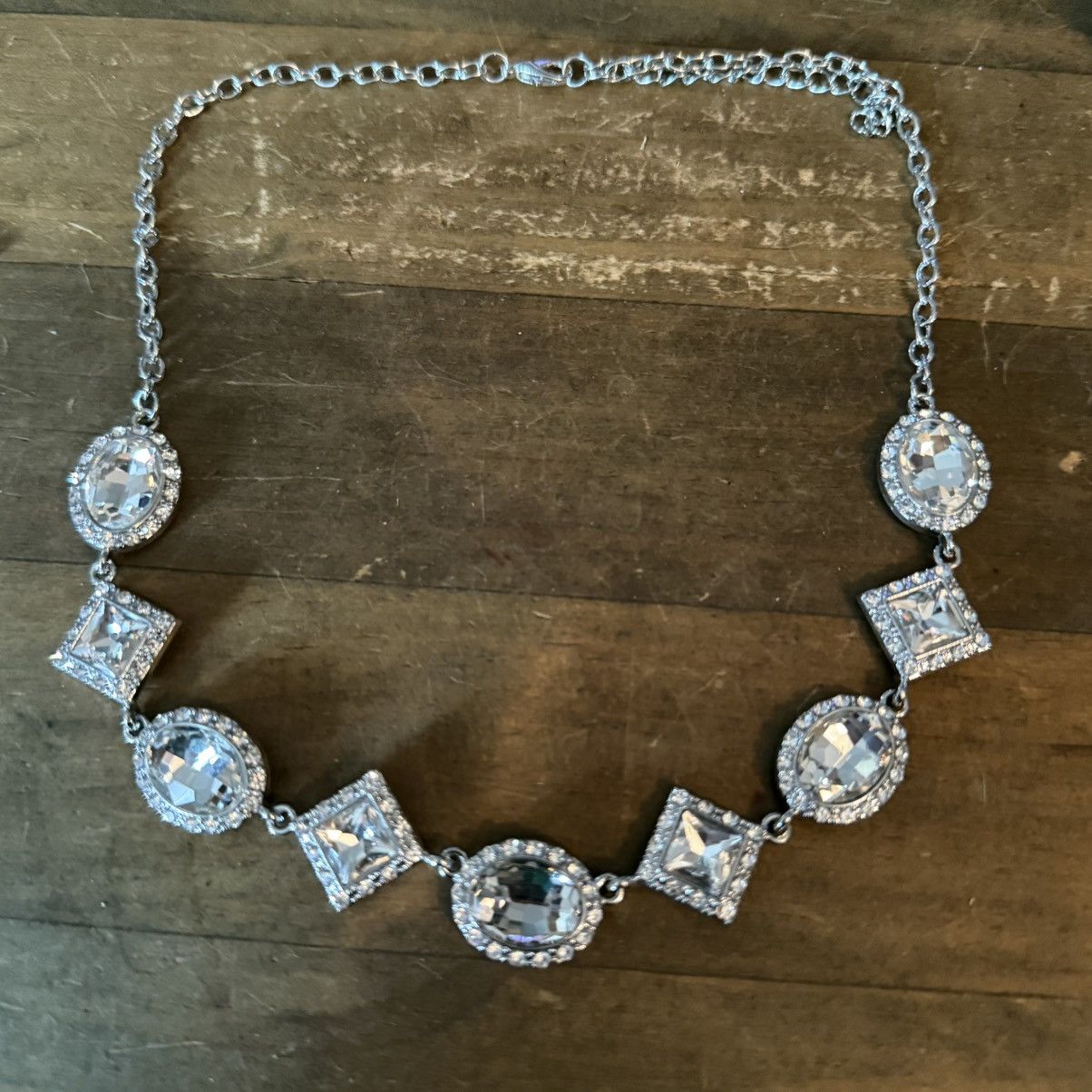 Other Silver tone glitzy rhinestone jewelry set Size ONE SIZE - 3 Thumbnail