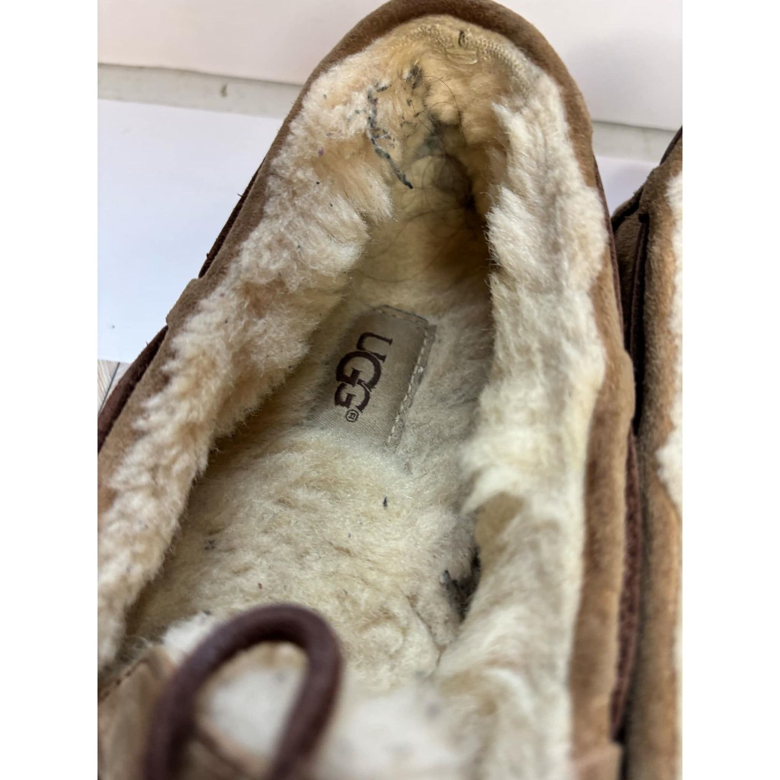 Ugg UGG Dakota Suede Shearling Slip On Moccasin Slippers Size 9 Size US 9 / IT 39 - 9 Thumbnail