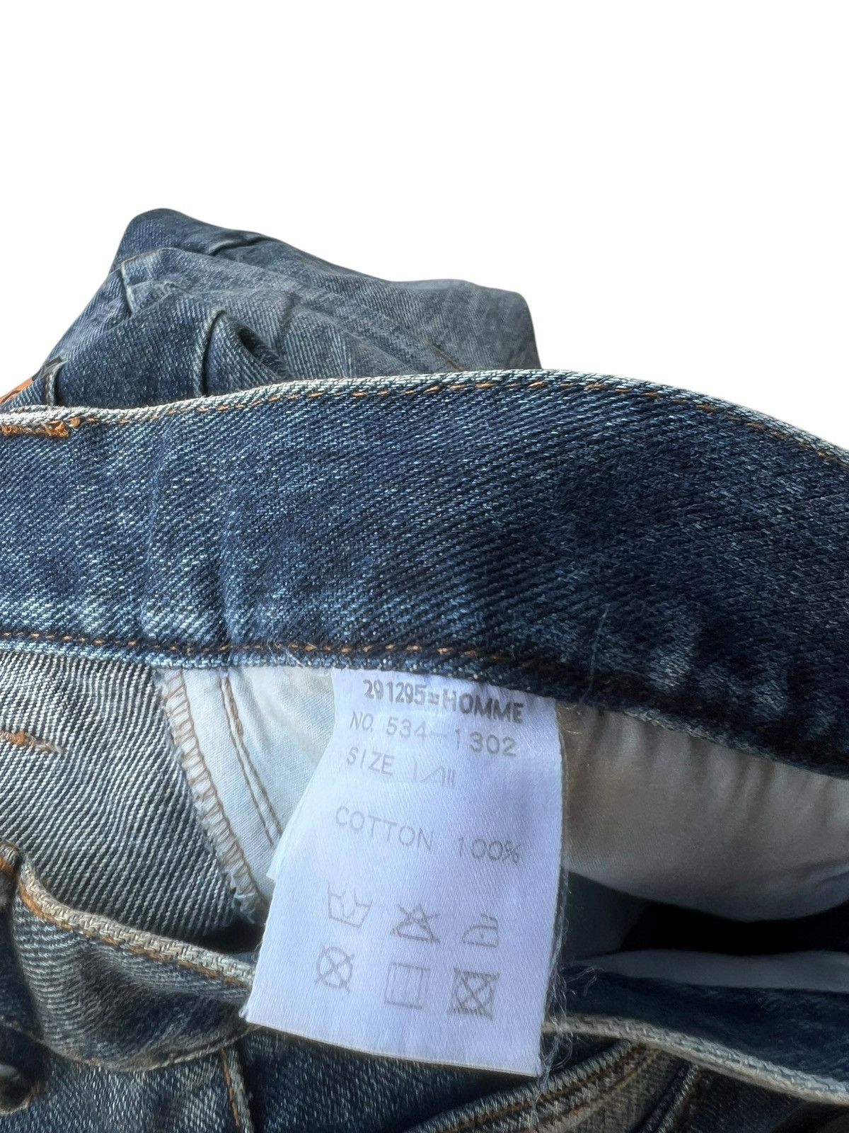 291295=Homme 291295 HOMME Cargo Denim Flare Jeans Size US 30 / EU 46 - 18 Thumbnail