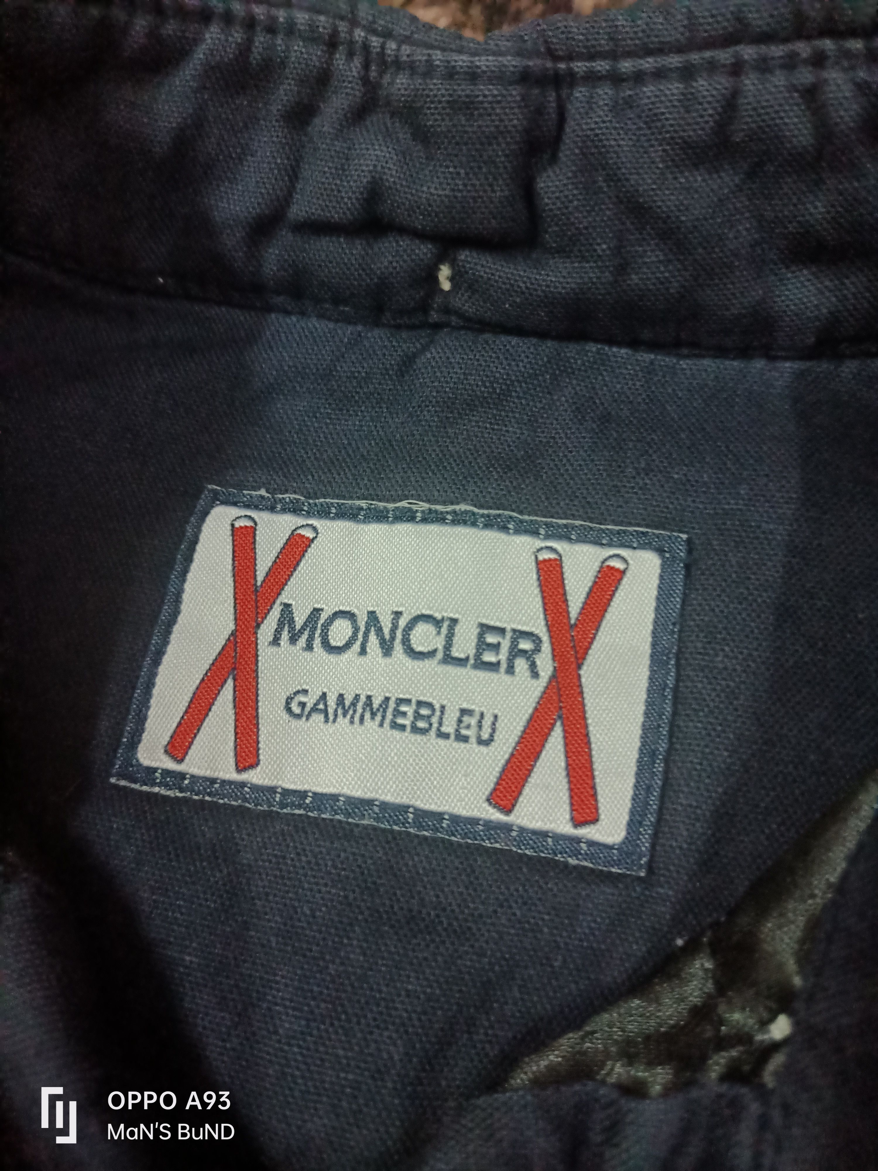 Moncler Distressed MONCLER GAMMEBLEU Size US M / EU 48-50 / 2 - 11 Thumbnail