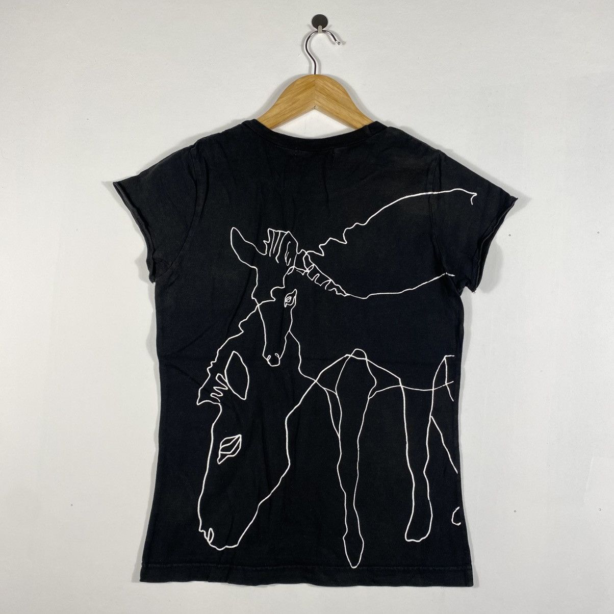 Japanese Brand Japanese Brand RAISON De REALITES Zebras Graphic Tee Shirt Size M / US 6-8 / IT 42-44 - 4 Thumbnail
