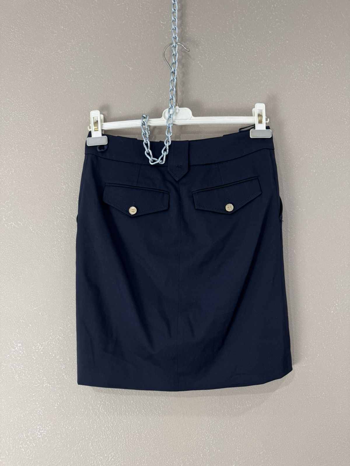 Gucci GUCCI by TOM FORD Skirt Mini Pencil Solid gold buttons Size 26" / US 2 / IT 38 - 2 Thumbnail