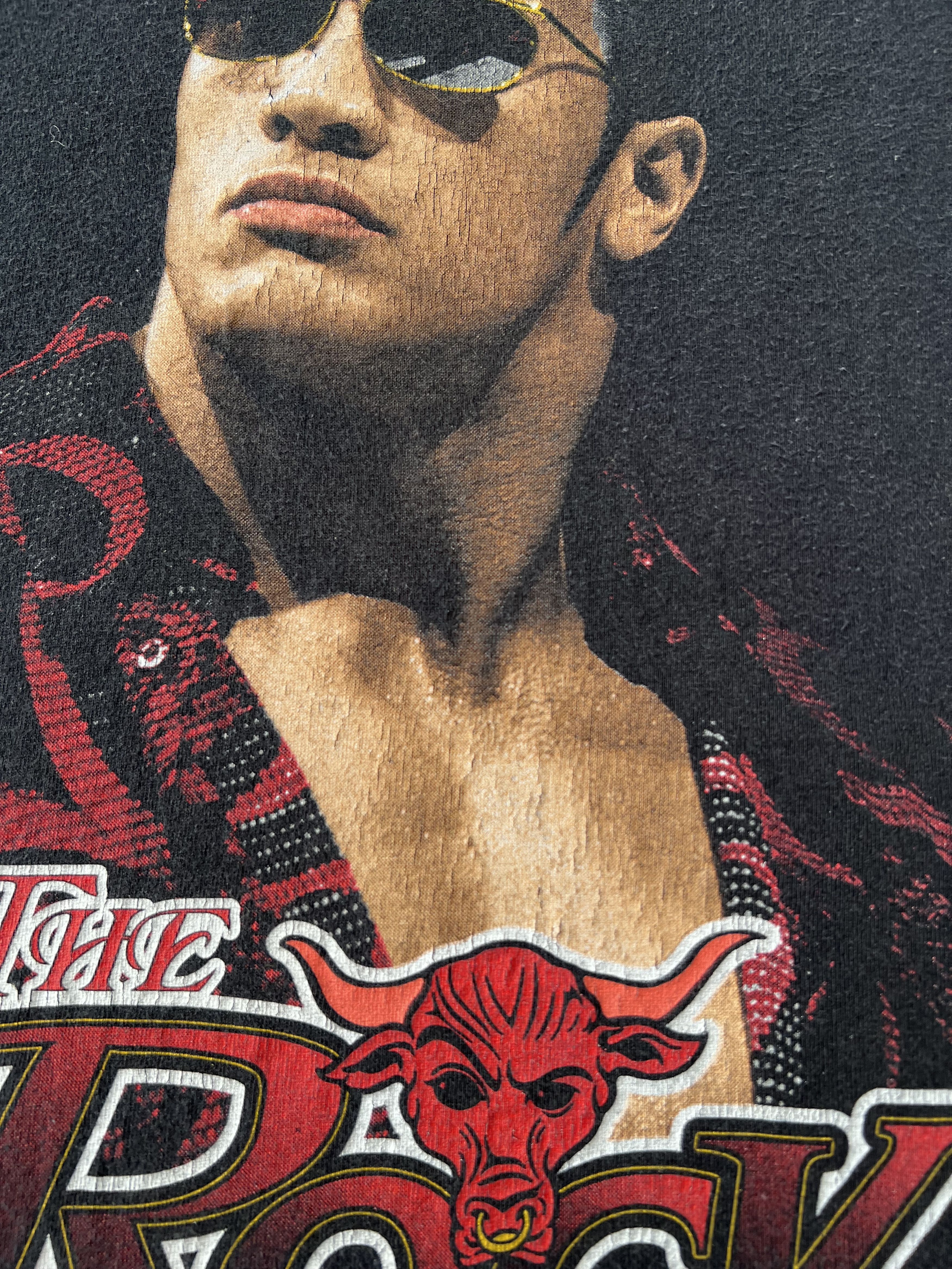 WWE Vintage 2000 The Rock Dwayne Johnson WWE Black T-shirt Size US S / EU 44-46 / 1 - 6 Thumbnail