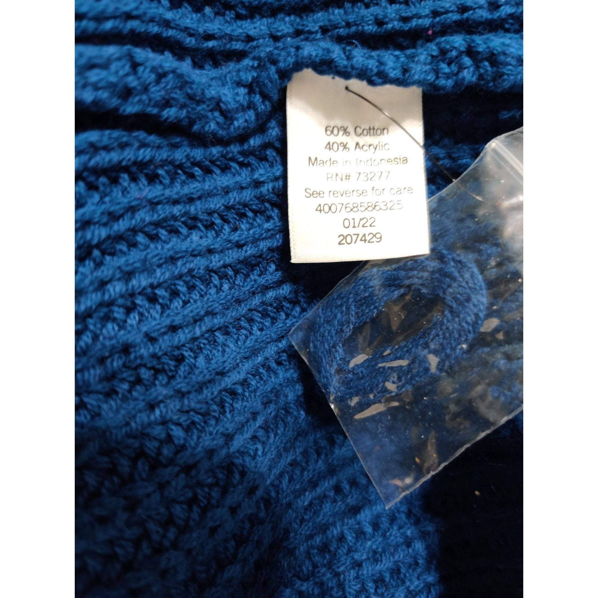 Sonoma Sonoma Plus Size 3X Blue Chunky Knit Sweater Oversized Cozy Size 3XL / US 20-22 - 7 Thumbnail