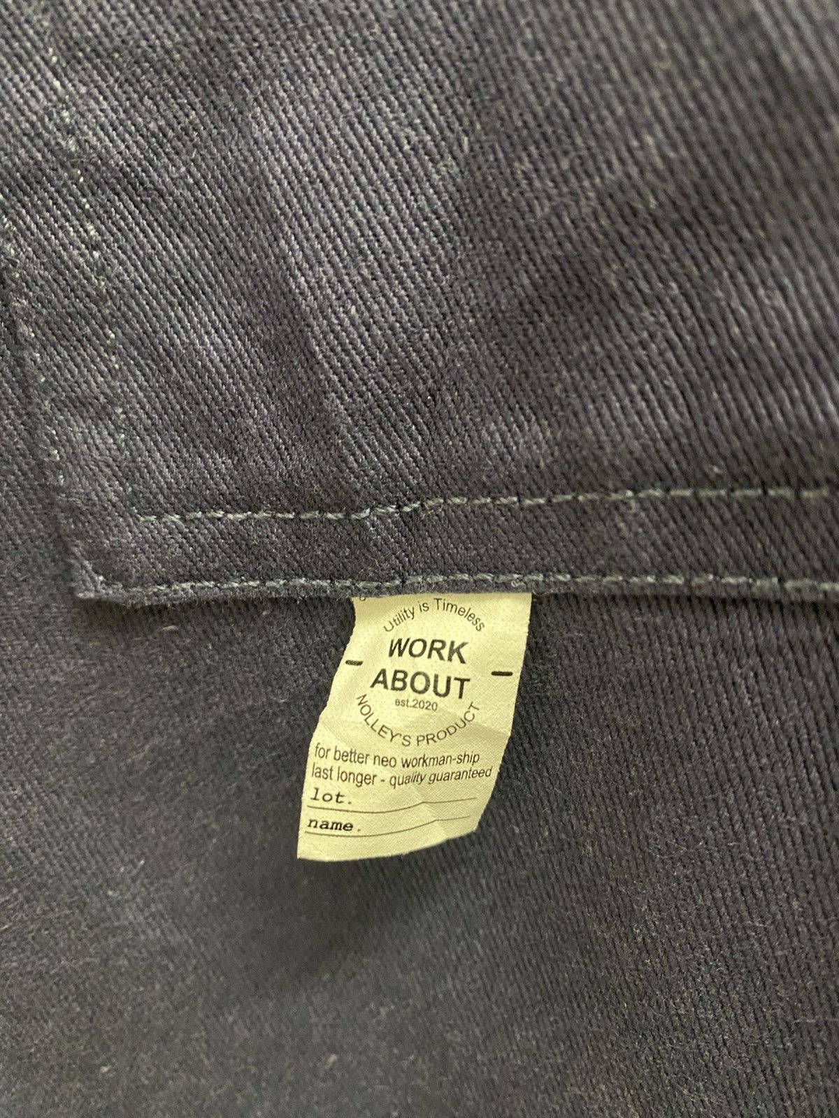 Japanese Brand × NOLLEY'S Work About by Nolley’s Overall Size US 34 / EU 50 - 11 Thumbnail
