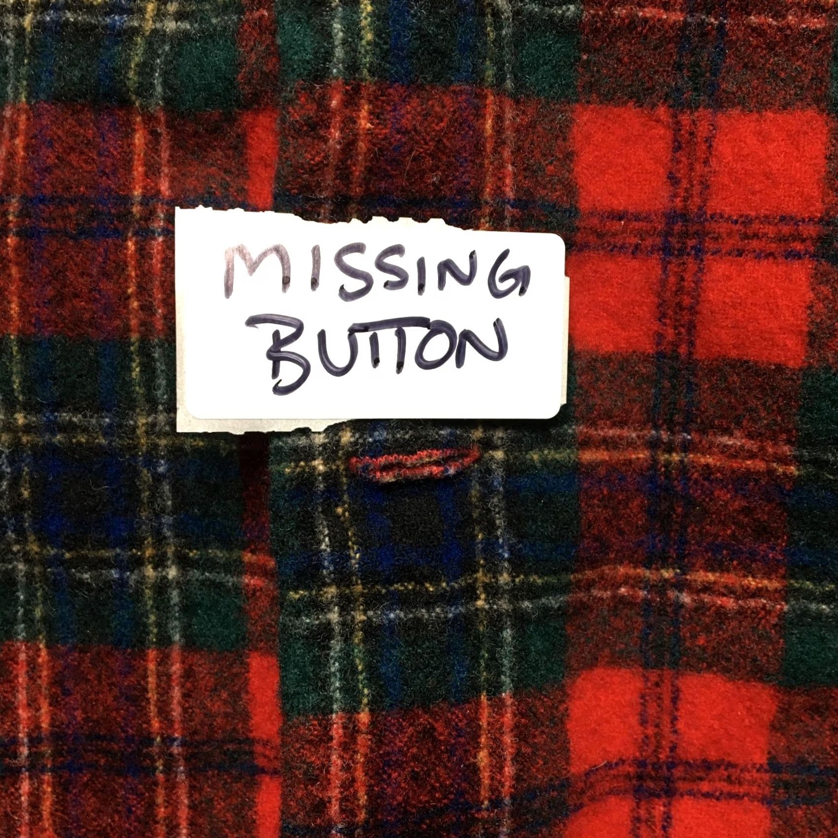 Pendleton VINTAGE Pendleton Shirt Mens S Red Plaid Wool Flannel USA Tartan Button-Up Pocketed Regular Fit Size US S / EU 44-46 / 1 - 5 Thumbnail