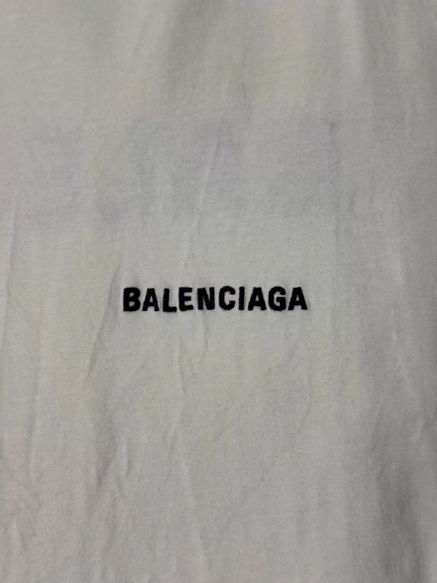 Balenciaga Balenciaga Double-Sided Logo Short Sleeve Tee M Size US M / EU 48-50 / 2 - 2 Thumbnail