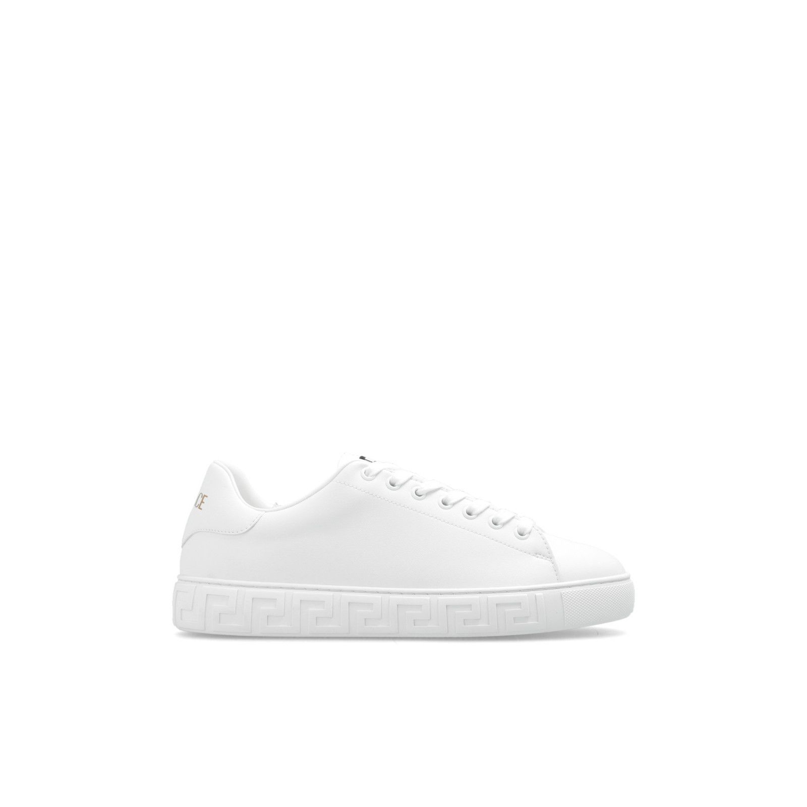 VERSACE 'Greca' Women's White Sneakers New And Authentic (Wo