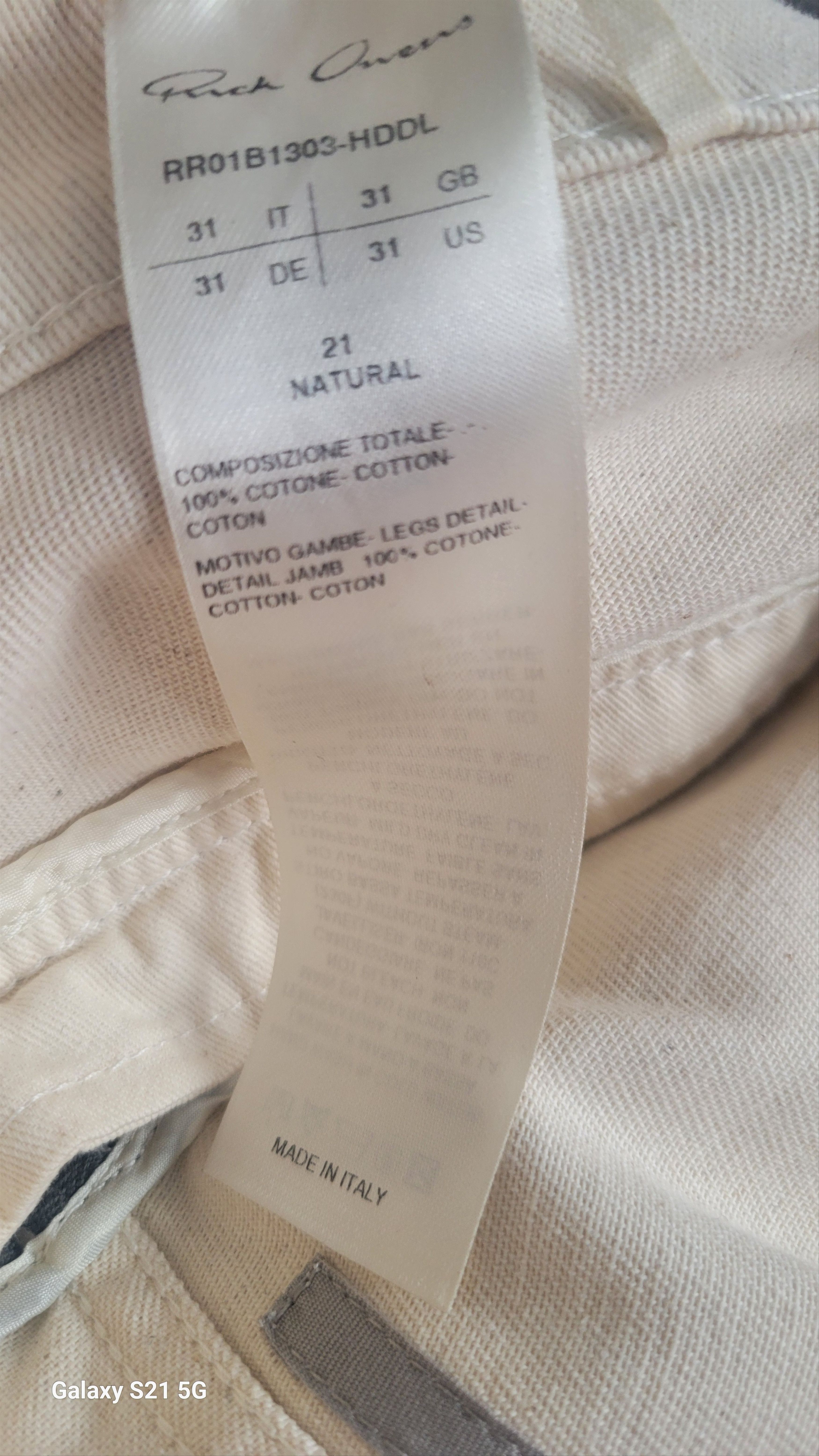 Rick Owens Bolan Banana Cut FOG Jeans Size US 32 / EU 48 - 9 Thumbnail