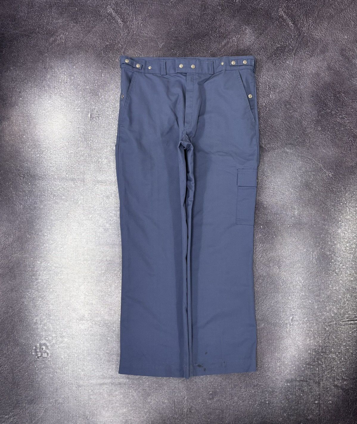 Other Vintage Lutteurs German/French Workwear Blue Utility Pants Size US 34 / EU 50 - 1 Thumbnail