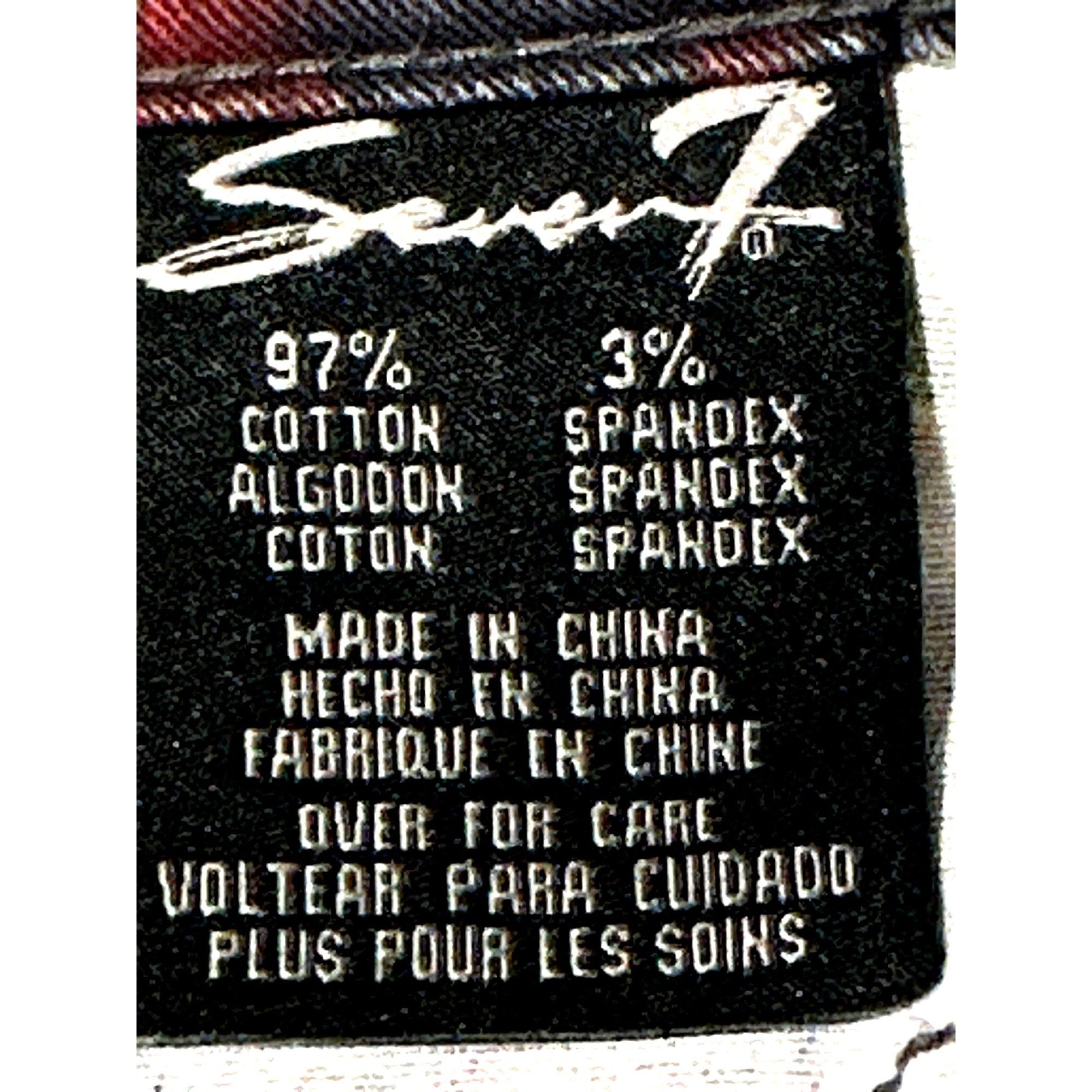 Seven 7 Seven7 Skinny Stretch Bold Floral Print Mid High Rise Jean Y Size 30" / US 8 / IT 44 - 10 Thumbnail