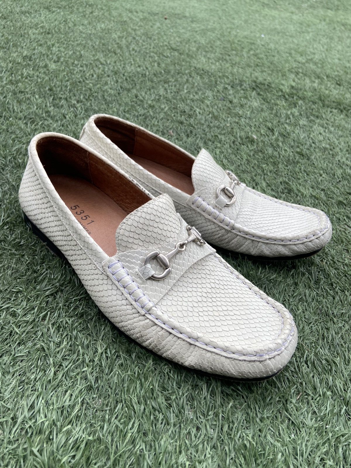 5351 POUR LES HOMMES 5351 Pour Les Hommes Leather Vero Cuoio Loafers Size 42 Size US 8.5 / EU 41-42 - 2 Thumbnail