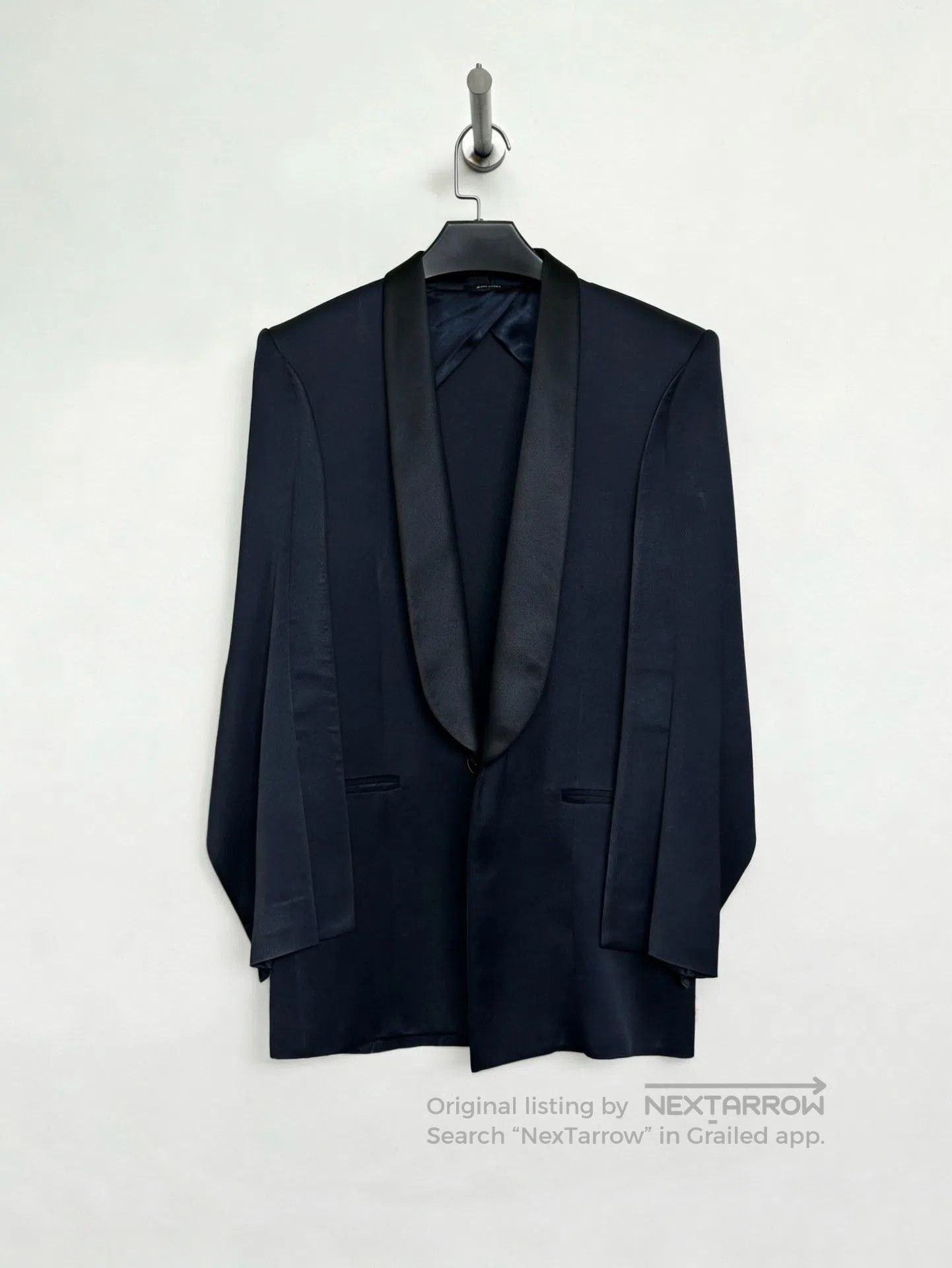 Maison Margiela Maison Martin Margiela 11AW Satin Shawl Coat. Size S / US 4 / IT 40 - 1 Thumbnail