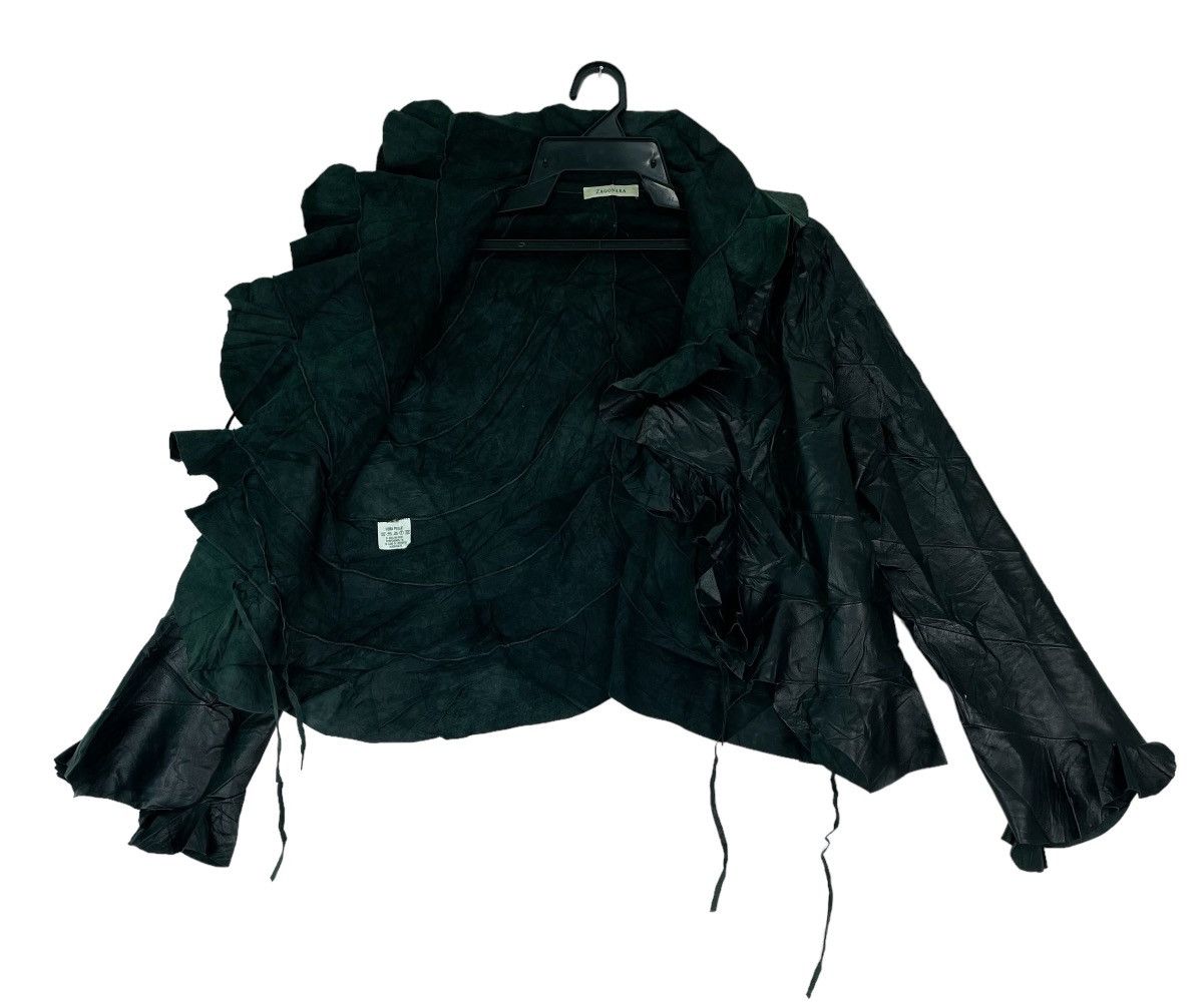 Other ZAGONARA deconstructed patchwork spiral open collar jacket Size ONE SIZE - 3 Thumbnail