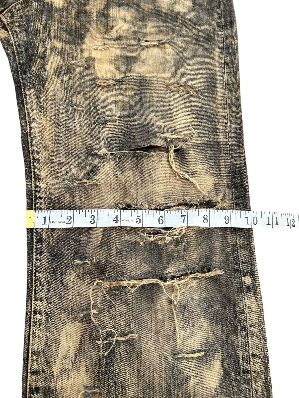 Kapital Thrashed Vintage Wrangler Rusty Denim Jeans Size US 32 / EU 48 - 23 Thumbnail