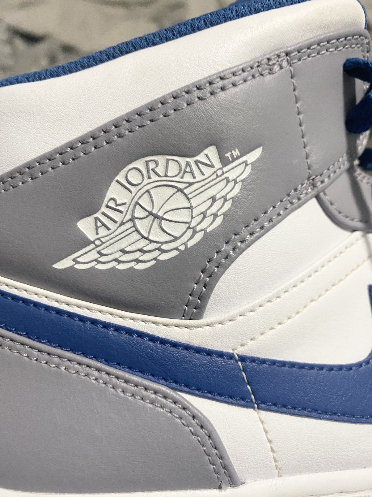 Jordan Brand Jordan 1 true blue mid Size US 11.5 / EU 44-45 - 5 Thumbnail