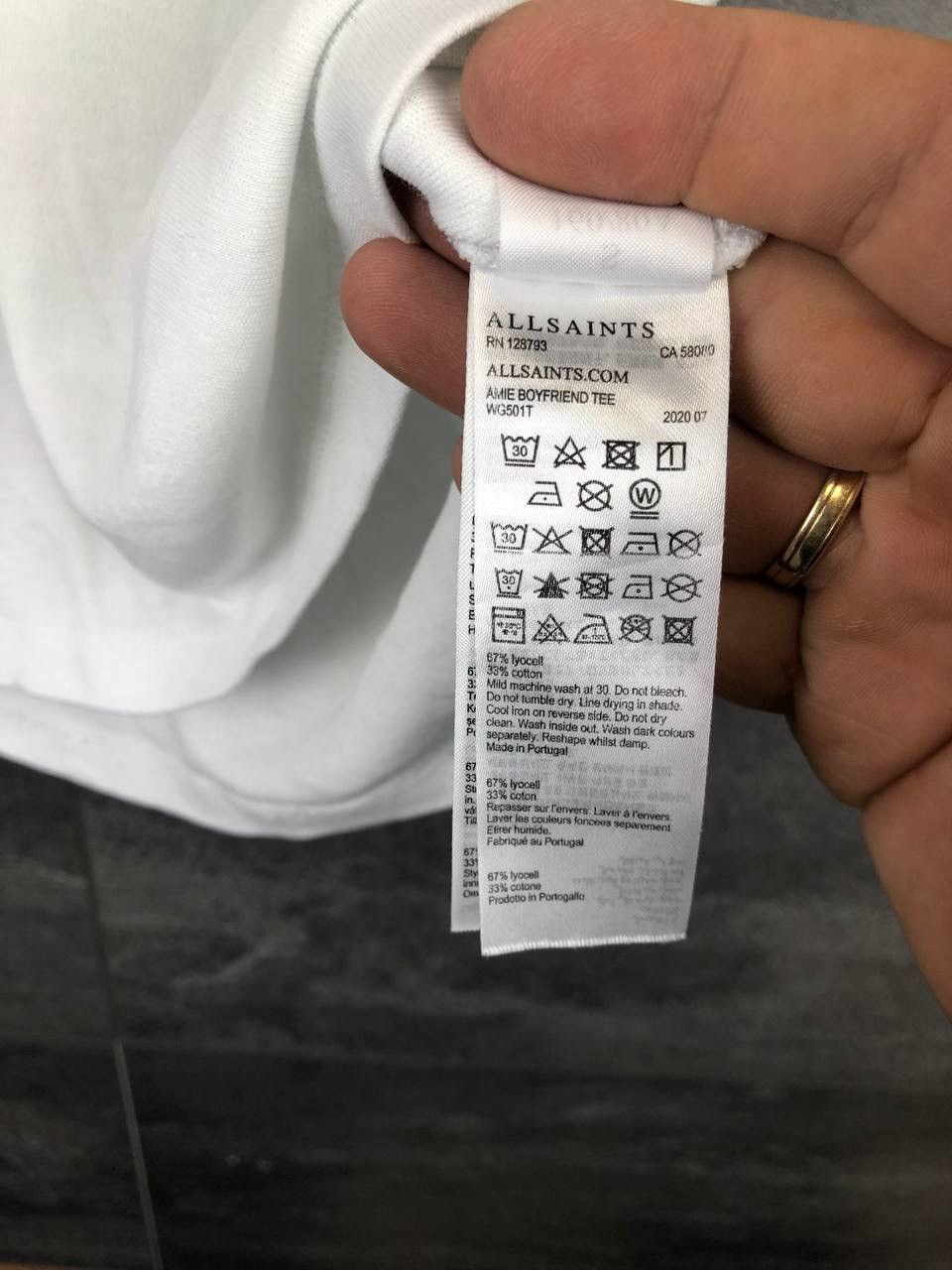 Allsaints AllSaints SS Men’s Loves Someone T-shirt Size US S / EU 44-46 / 1 - 5 Thumbnail