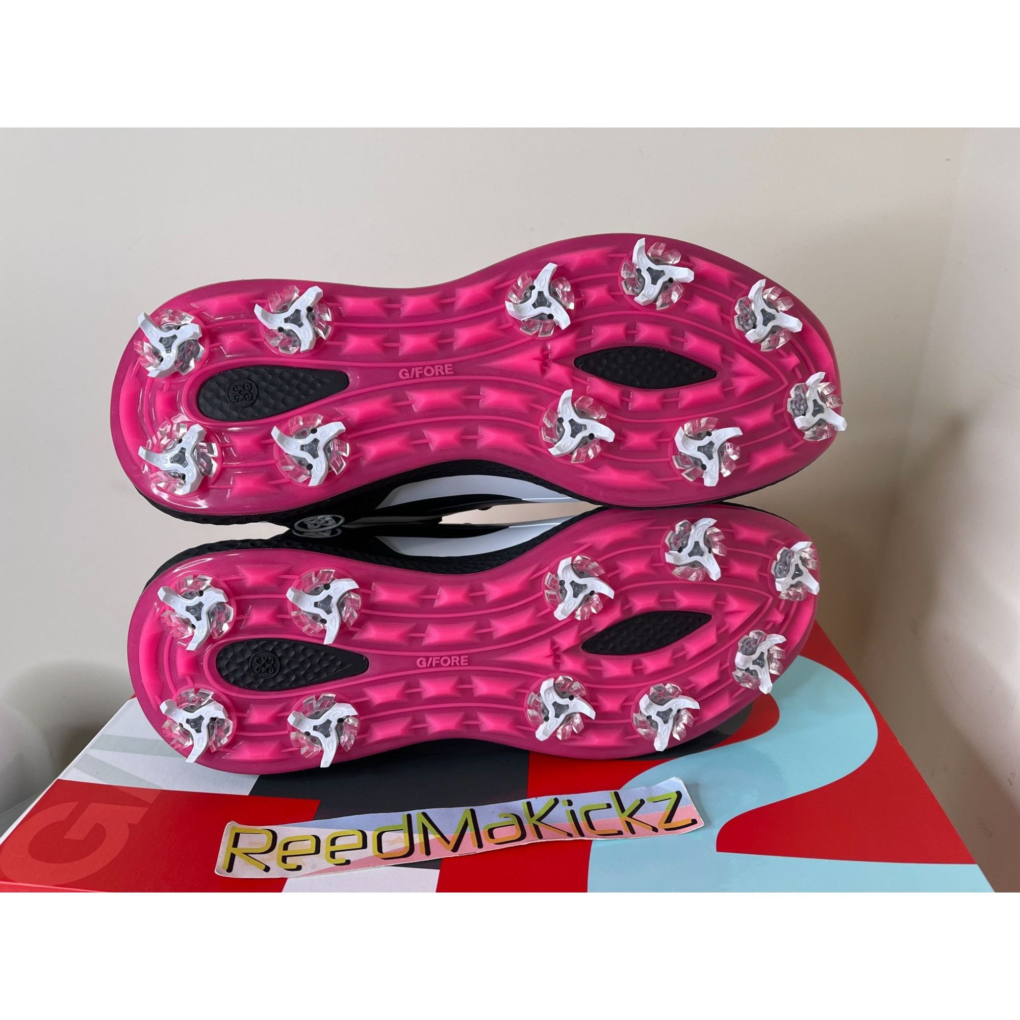 G/FORE G/FORE MG4+ O2 G/LOCK BLACK ONYX PINK MENS 8.5US Size US 8.5 / EU 41-42 - 6 Thumbnail