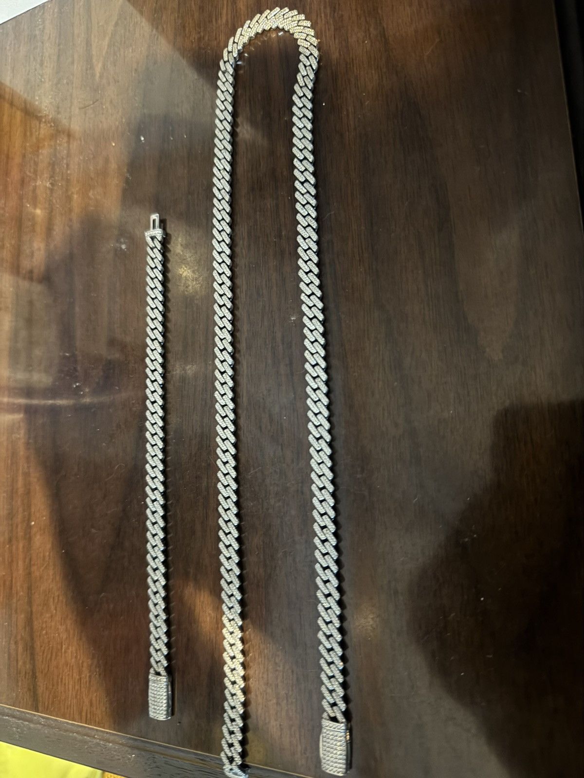 Other Moissanite cuban chain Size ONE SIZE - 7 Thumbnail