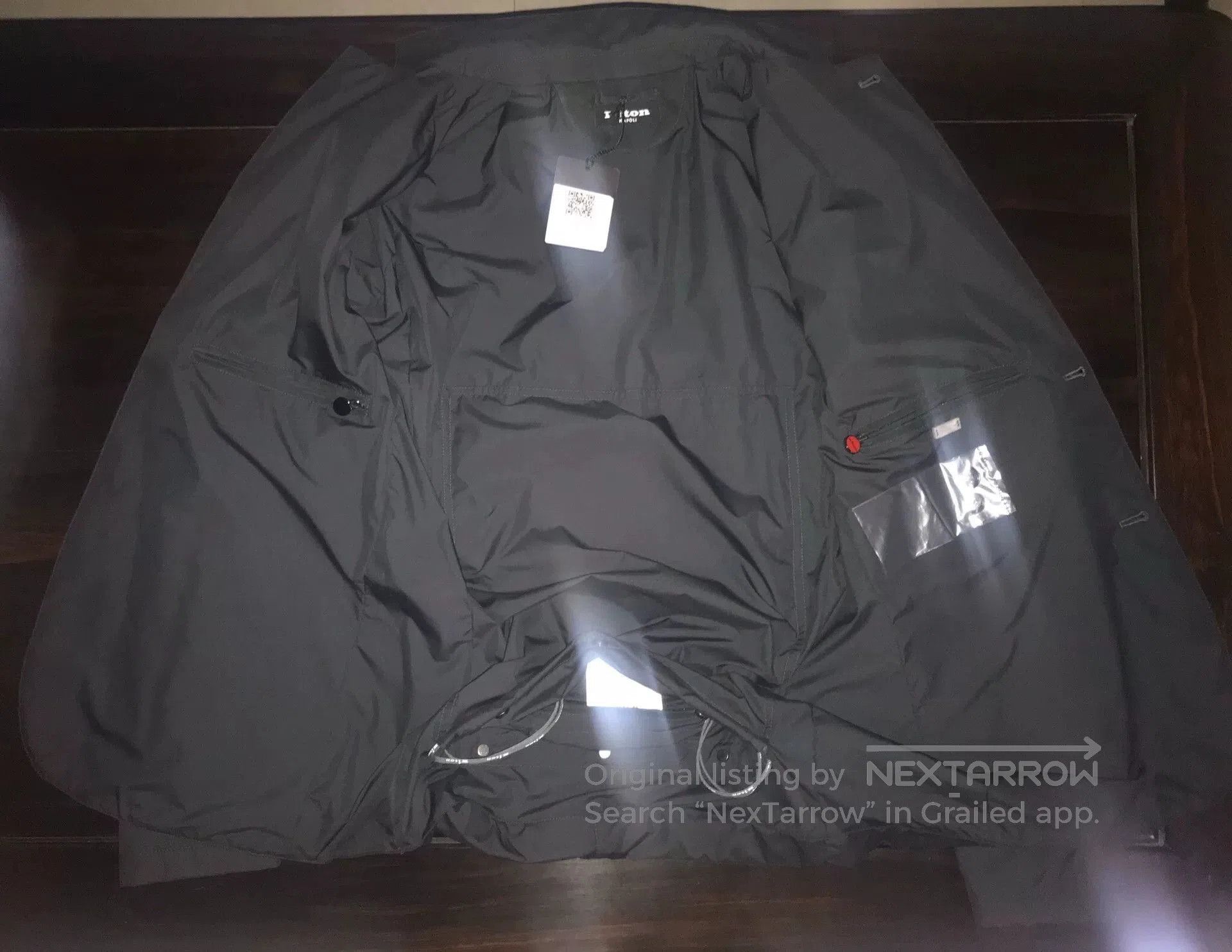 Kiton lightweight packable cotton suit jacket. Size US L / EU 52-54 / 3 - 9 Thumbnail