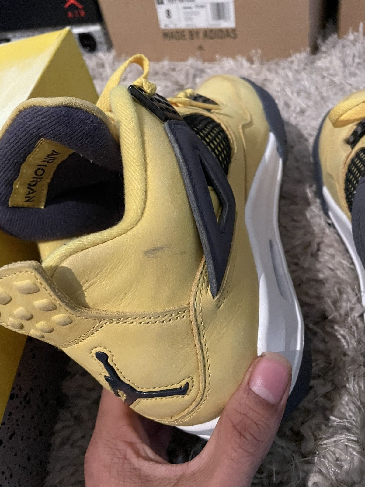 Jordan Brand Jordan 4 Lightning Size US 9.5 / EU 42-43 - 7 Thumbnail