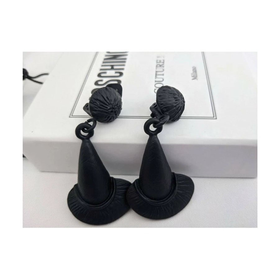 Moschino SS20 Moschino Couture Jeremy Scott CLIP ON EARRINGS TRICK Size ONE SIZE - 10 Thumbnail