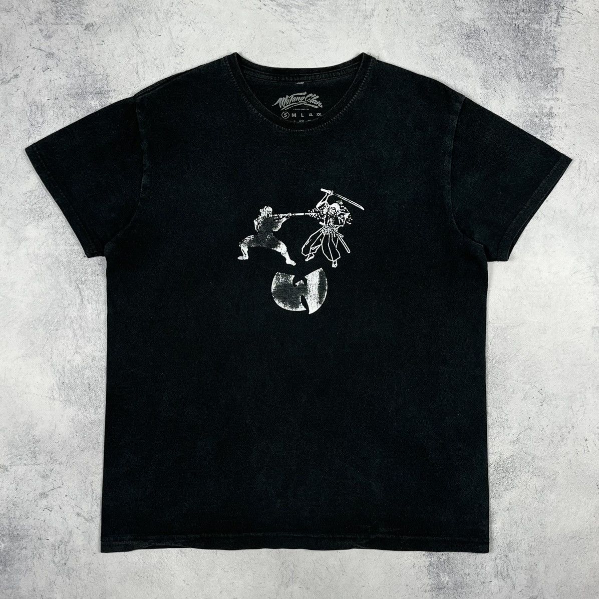 Vintage Vintage Wu-Tang Clan protect ya neck rap faded tee 00’s Size US S / EU 44-46 / 1 - 3 Thumbnail