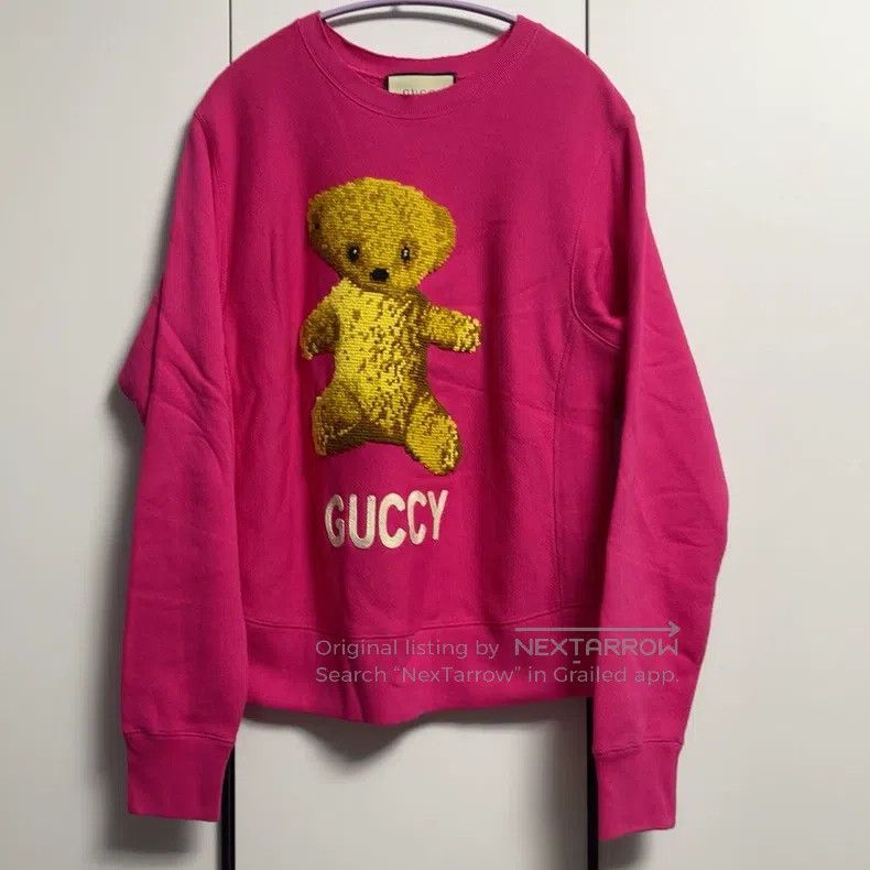 Gucci Gucci Embroidered Bear Sweatshirt Size XS / US 0-2 / IT 36-38 - 1 Thumbnail