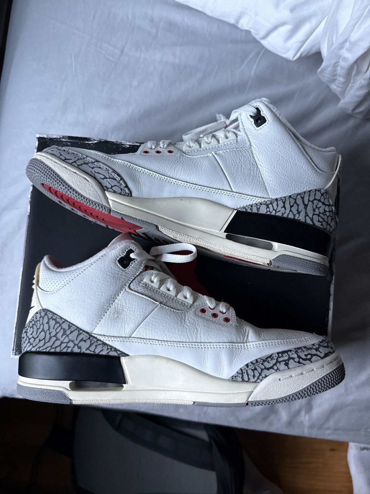 Jordan Brand Jordan 3 White Cement Reimagined Size US 11 / EU 44 - 2 Thumbnail