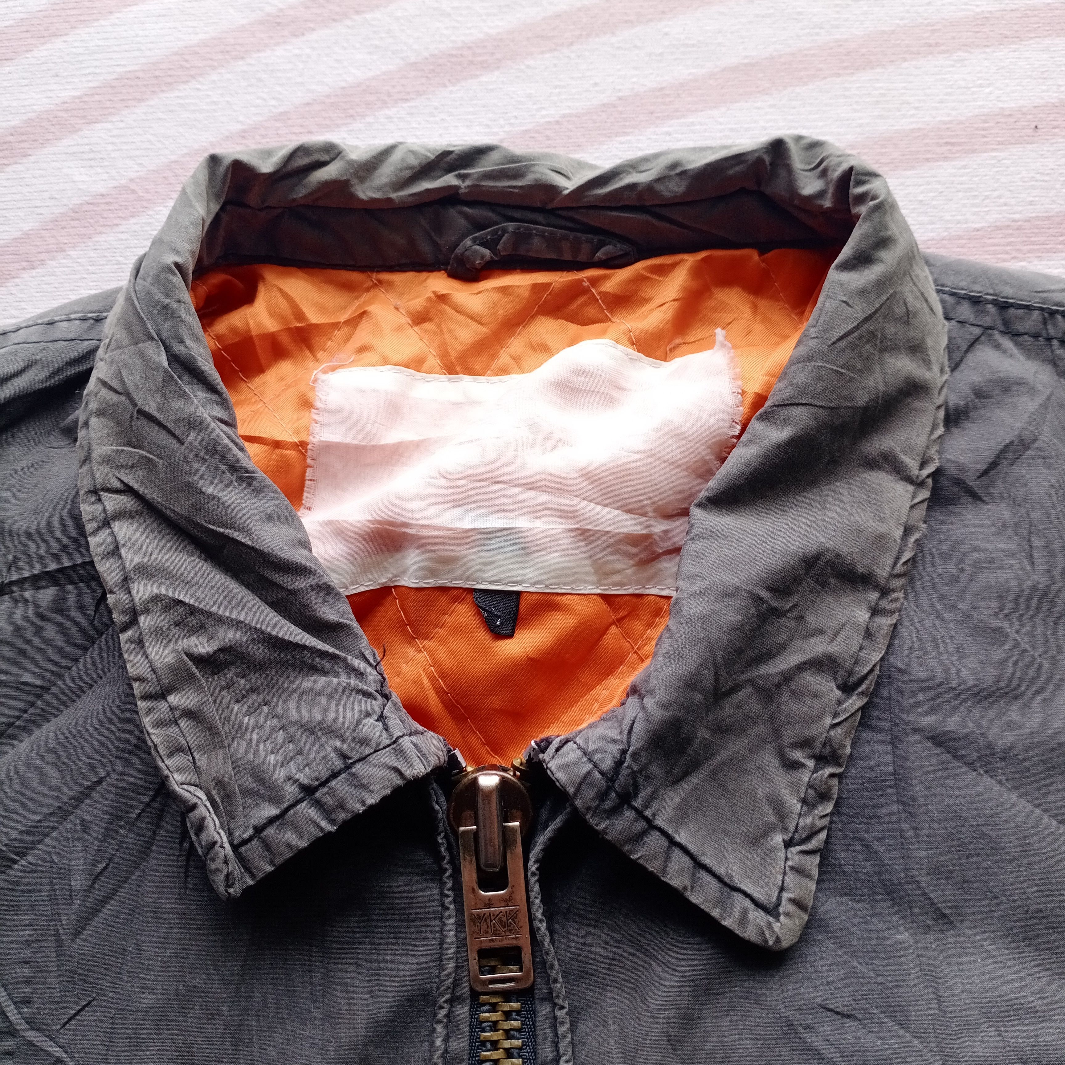 Japanese Brand × Vintage Vintage Jumper Bomber Jacket Fly Military MA Army Size US L / EU 52-54 / 3 - 4 Thumbnail