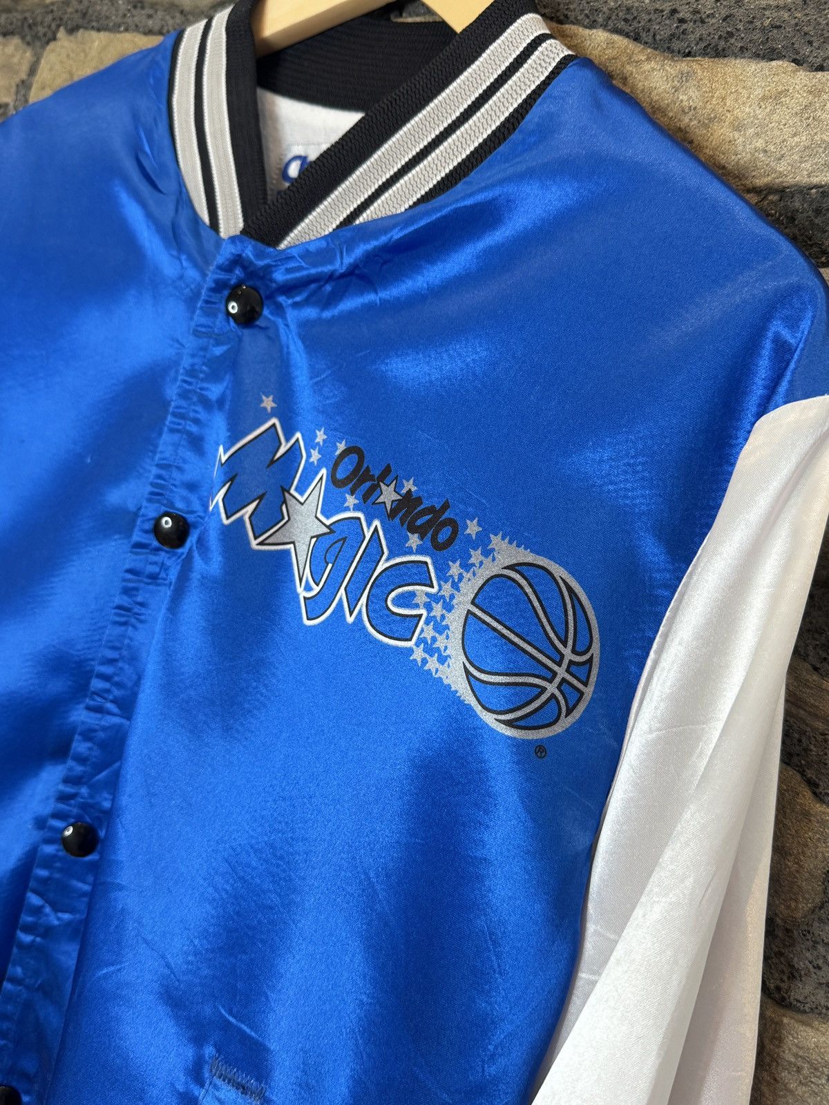 Chalk Line 1990s Chalk Line Orlando Magic Fanimation Satin Jacket Rare Size US M / EU 48-50 / 2 - 4 Thumbnail