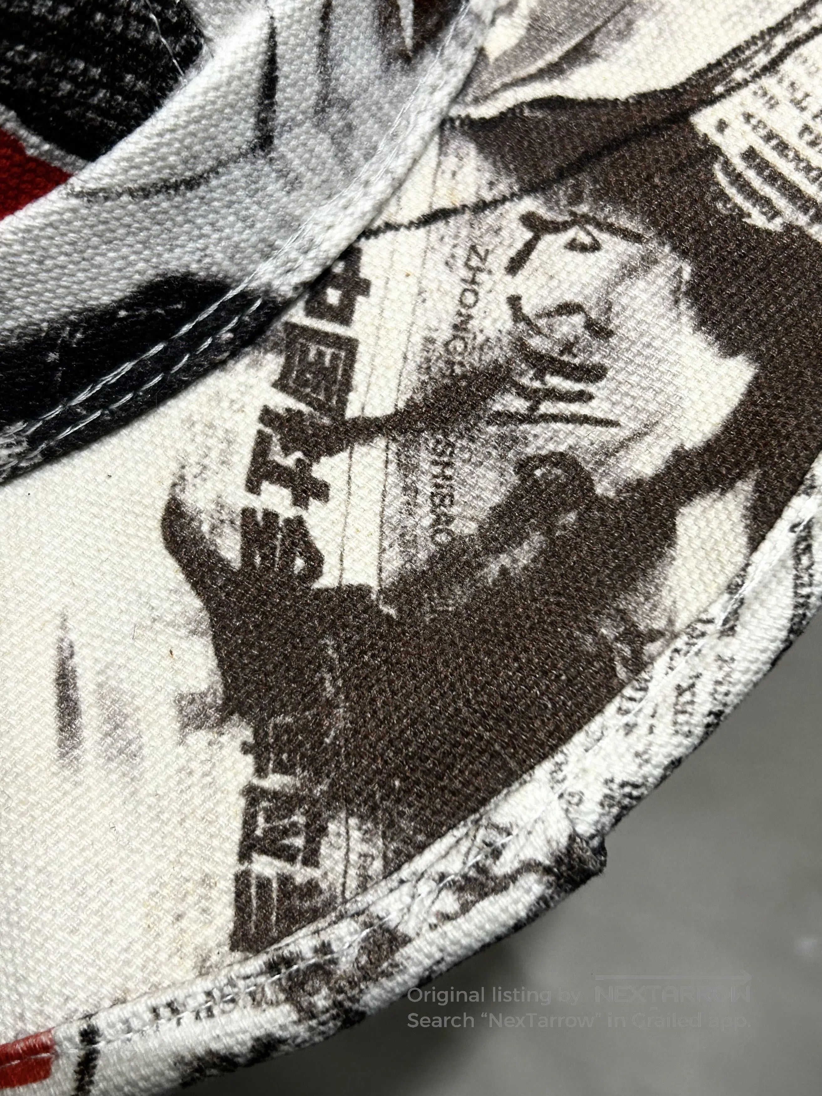 John Galliano John Galliano 00s Newspaper Print Hat. Size ONE SIZE - 7 Thumbnail