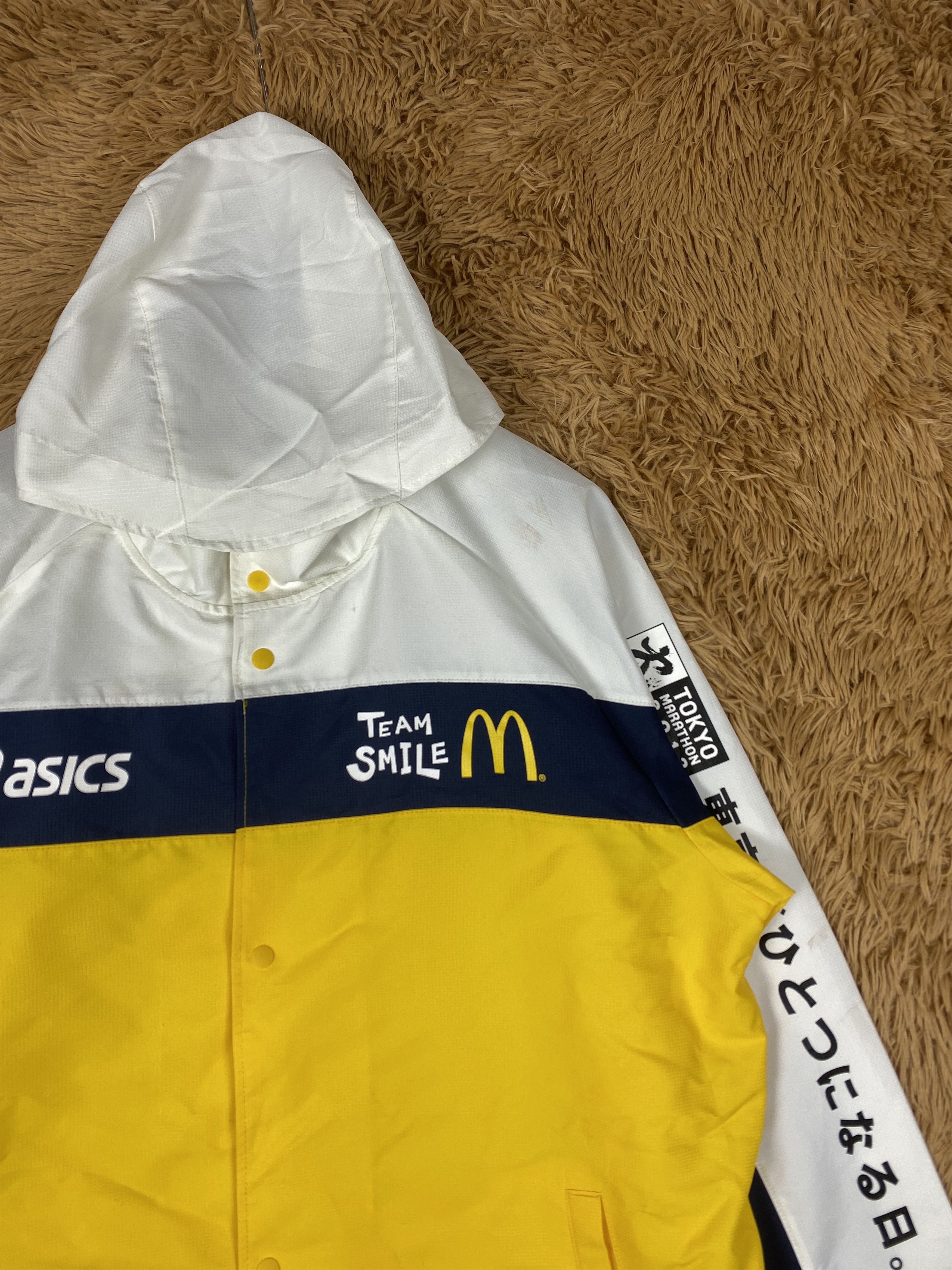 Asics Vintage Asics x MC Donald Button Up Jacket DJ0911 Size US L / EU 52-54 / 3 - 3 Thumbnail