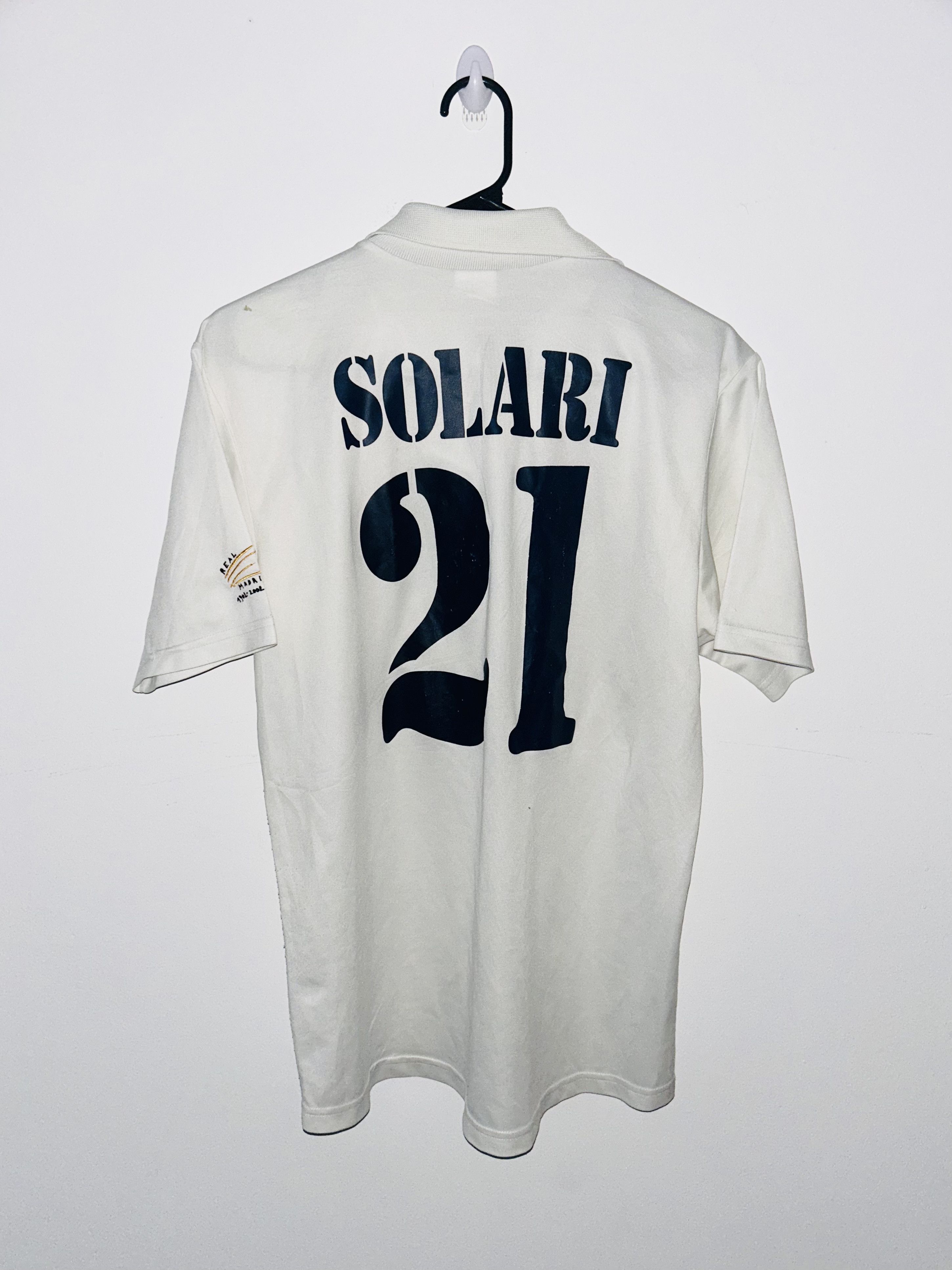Adidas × Vintage Real Madrid 2002/03 Solari Home Jersey Size US M / EU 48-50 / 2 - 2 Thumbnail