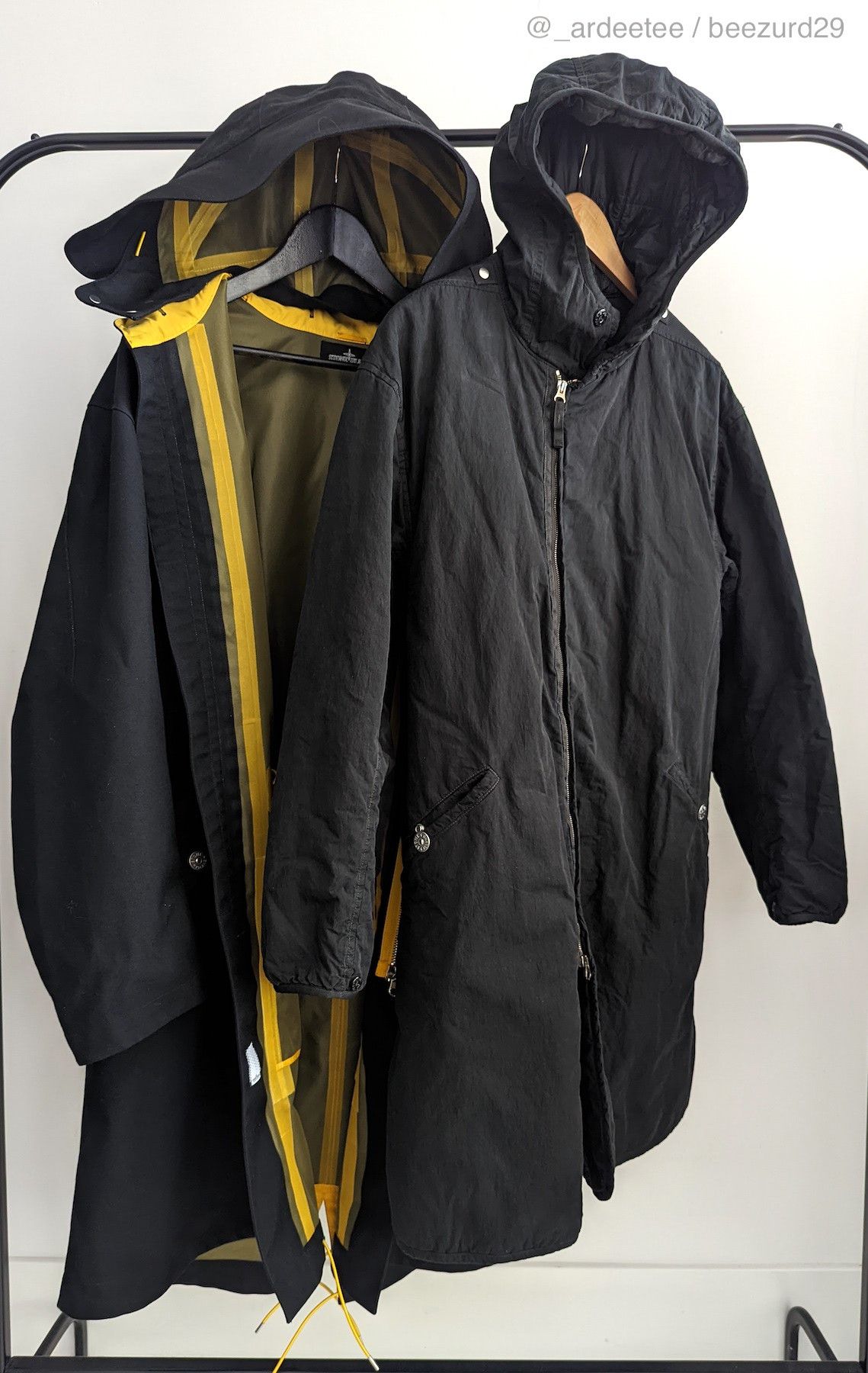 Errolson Hugh 3L DIAGONAL POLY WOOL PARKA $2,983 Size US M / EU 48-50 / 2 - 2 Thumbnail