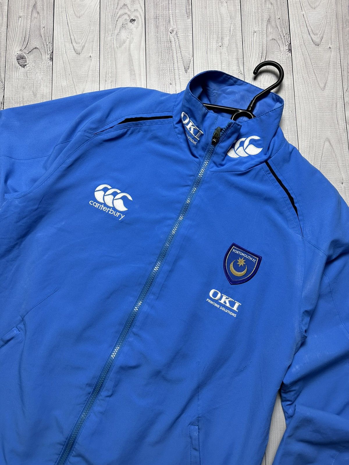 Canterbury of New Zealand × Vintage Vintage Portsmouth soccer track jacket blue Canterbury M Size US M / EU 48-50 / 2 - 3 Thumbnail