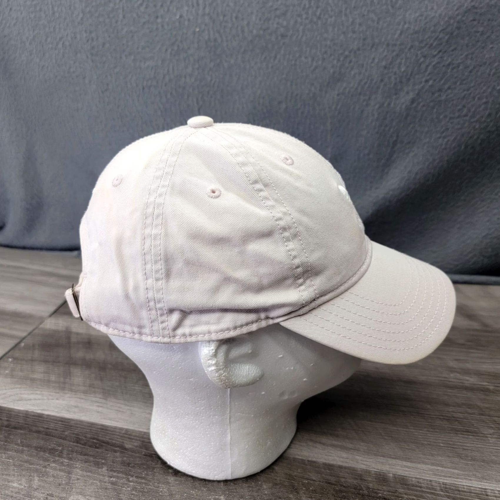 Adidas Adidas Hat Cap Strap Back White Trefoil Embroidered Cotton Mens One Size Classic Size ONE SIZE - 6 Thumbnail