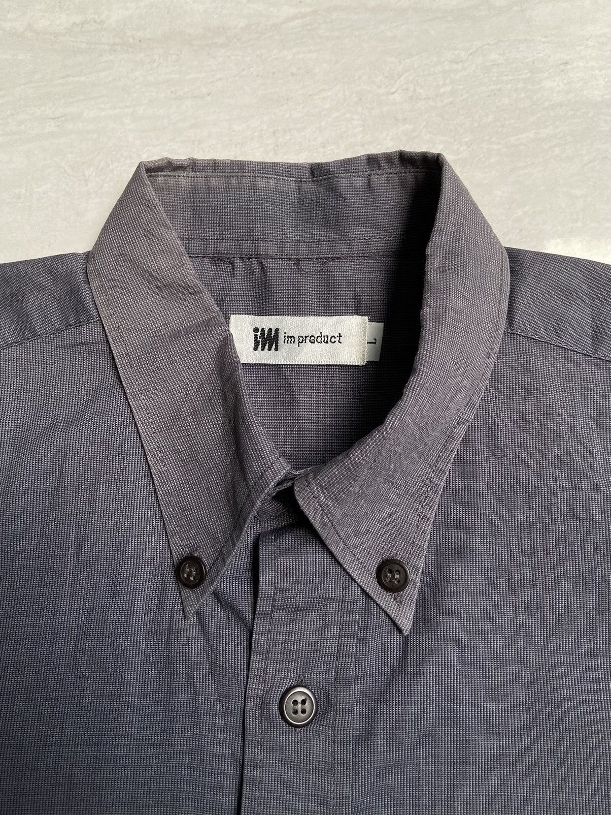 Issey Miyake Issey Miyake IM Product Grey Shirt Size US L / EU 52-54 / 3 - 5 Thumbnail