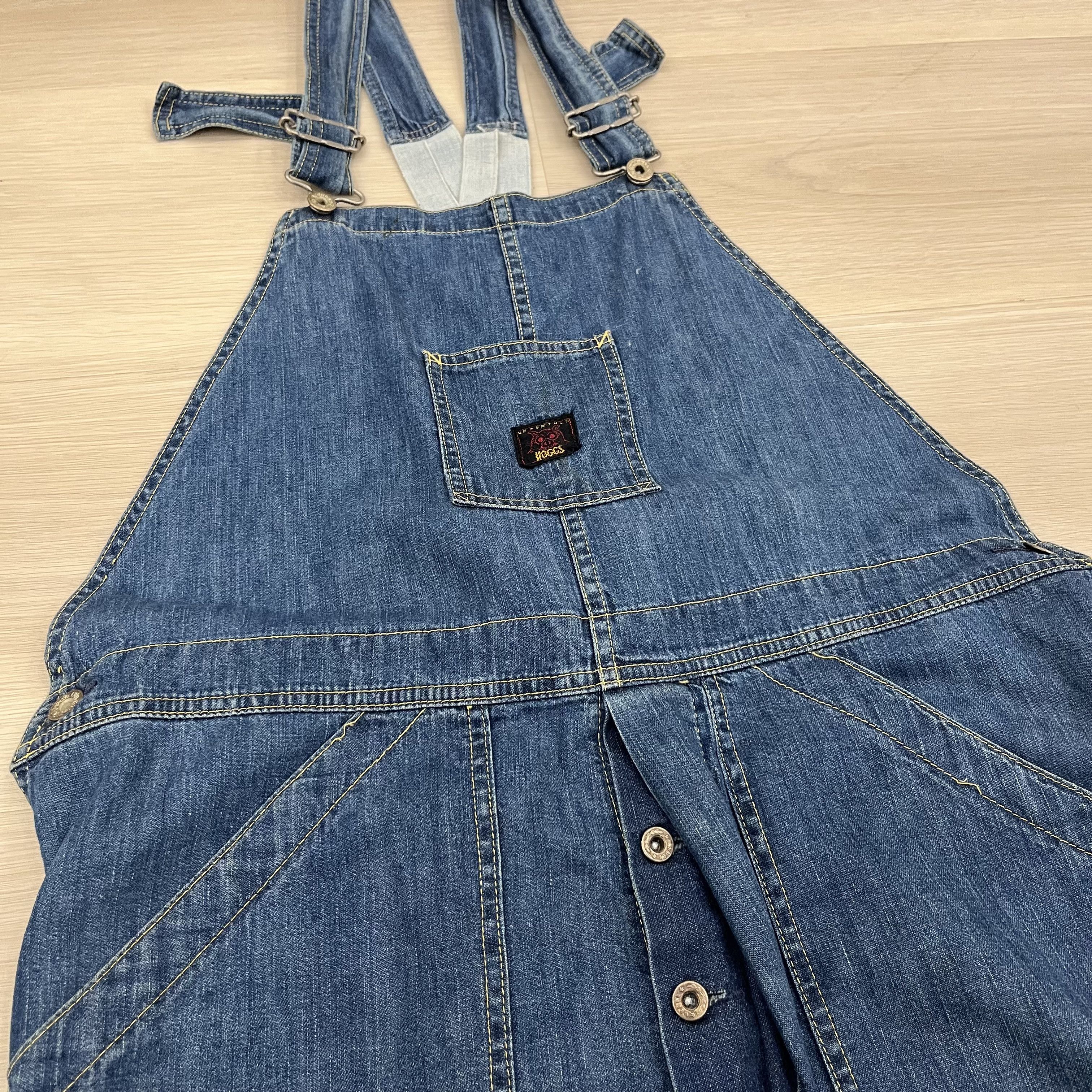 Needles HOGGS by Nepenthes Vintage Denim Overalls Size US 33 - 8 Thumbnail