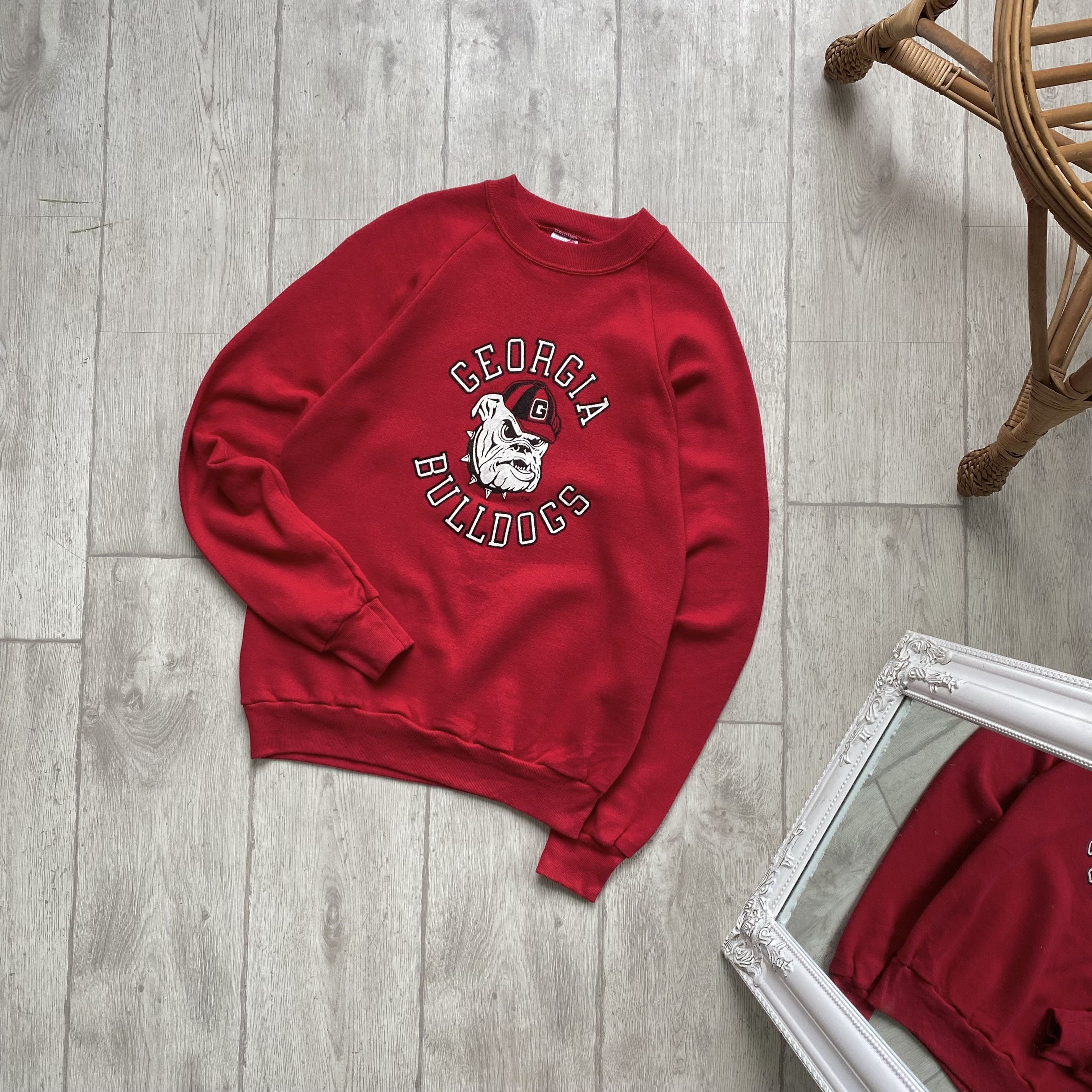 Russell Athletic 🐶Vintage 80s USA Georgia Bulldogs College Sweatshirt Size US S / EU 44-46 / 1 - 1 Thumbnail